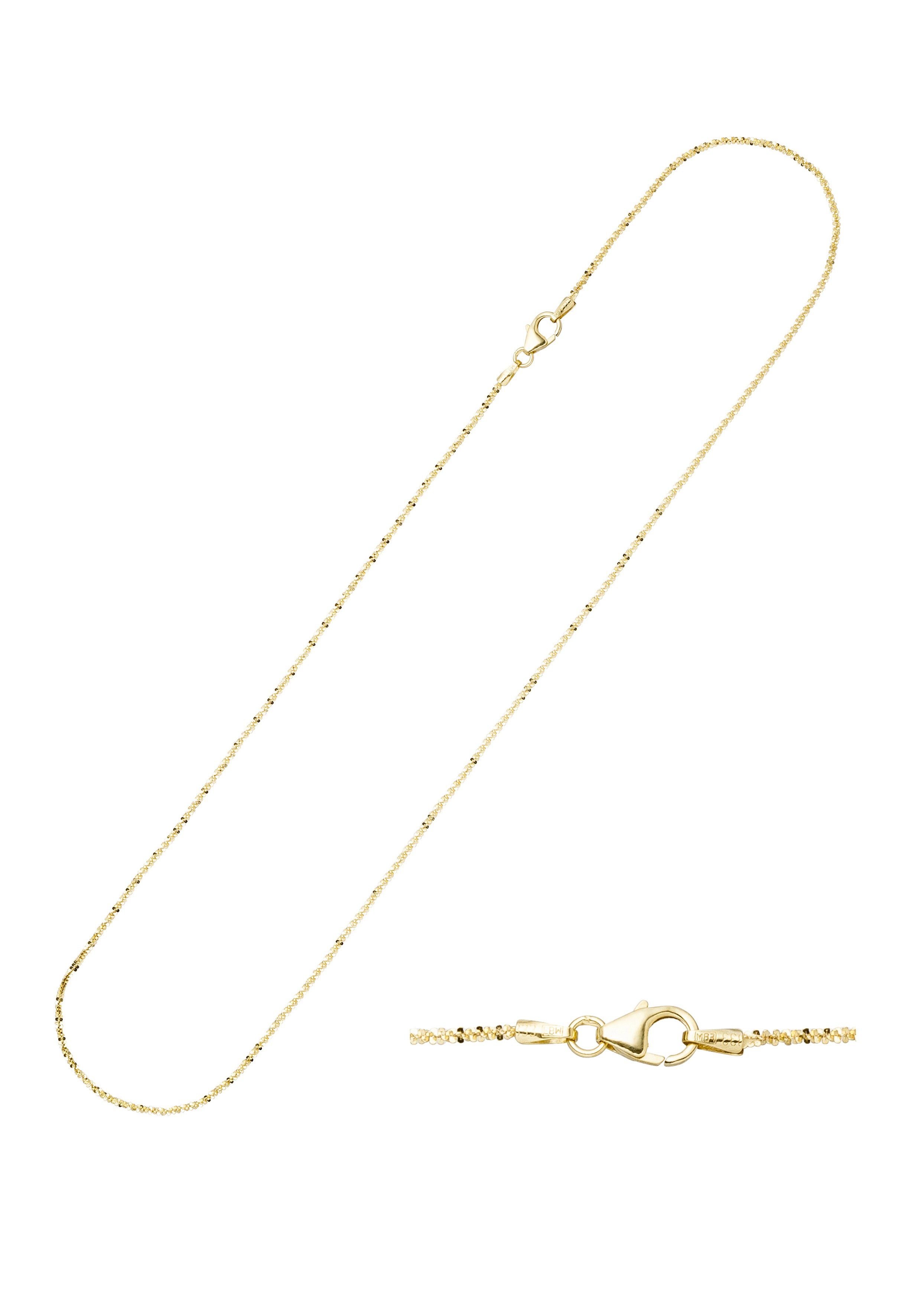 JOBO Goldkette Criss-Cross-Kette, 333 Go...