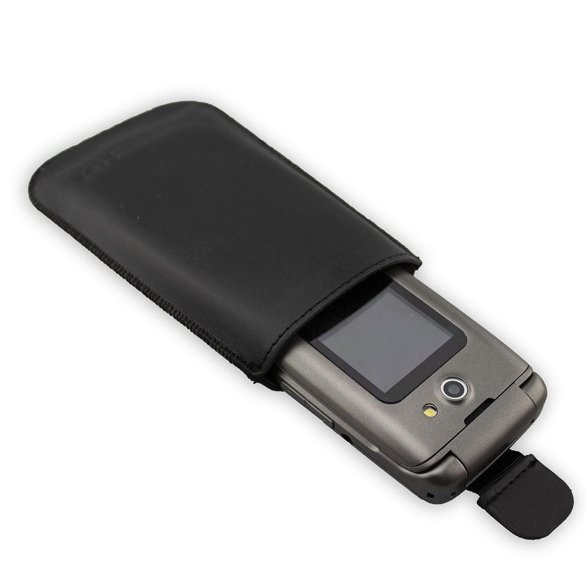 caseroxx Handytasche caseroxx Slide-Etui für Telme X200 (Einzelartikel, 1-tlg., Slide-Etui)