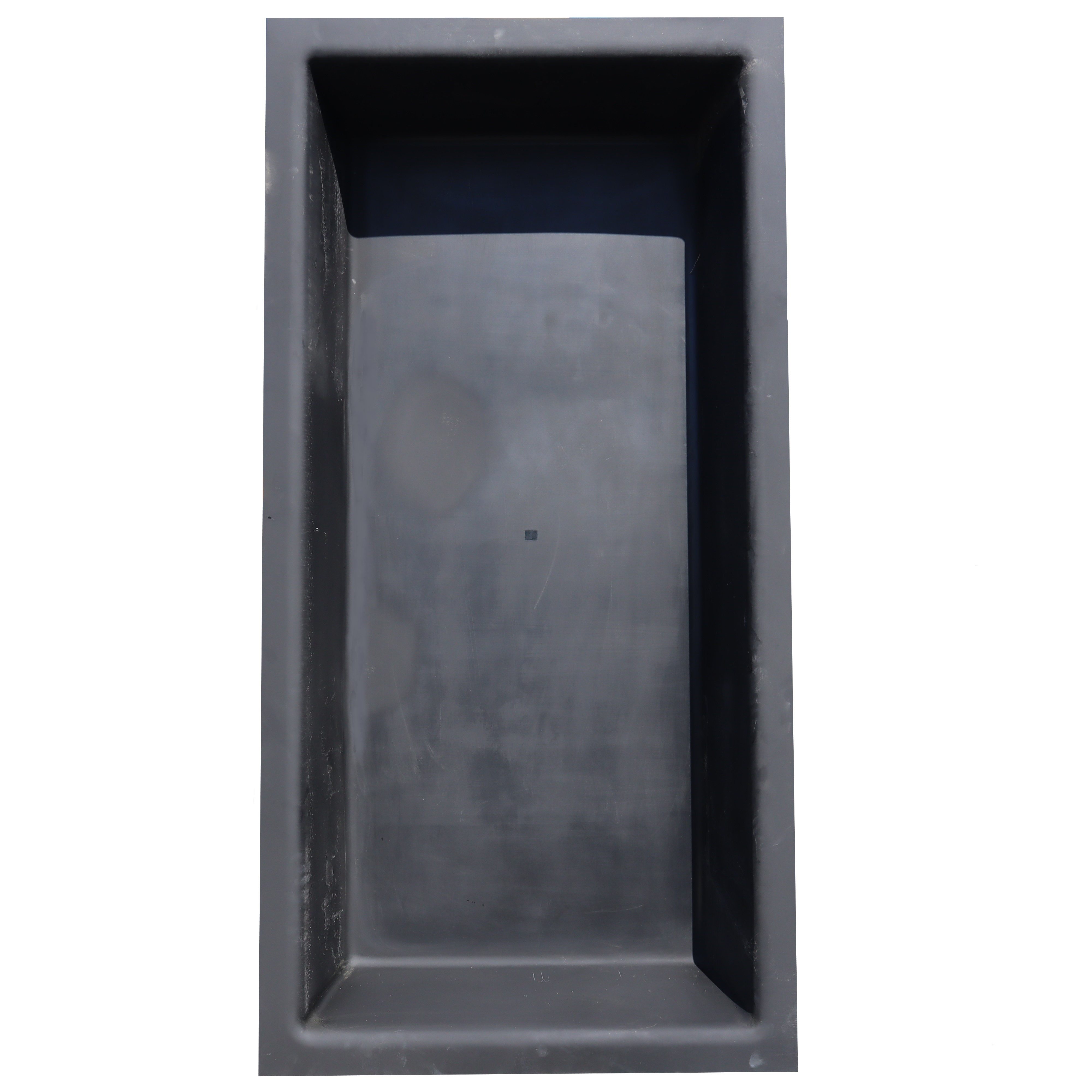 Wacredo Fertigteich GFK Rechteckbecken 240 x 120 x 35cm, BxLxH: 120x240x35 cm, 650 l, Rechteckbecken, Teichbecken, architektonisch
