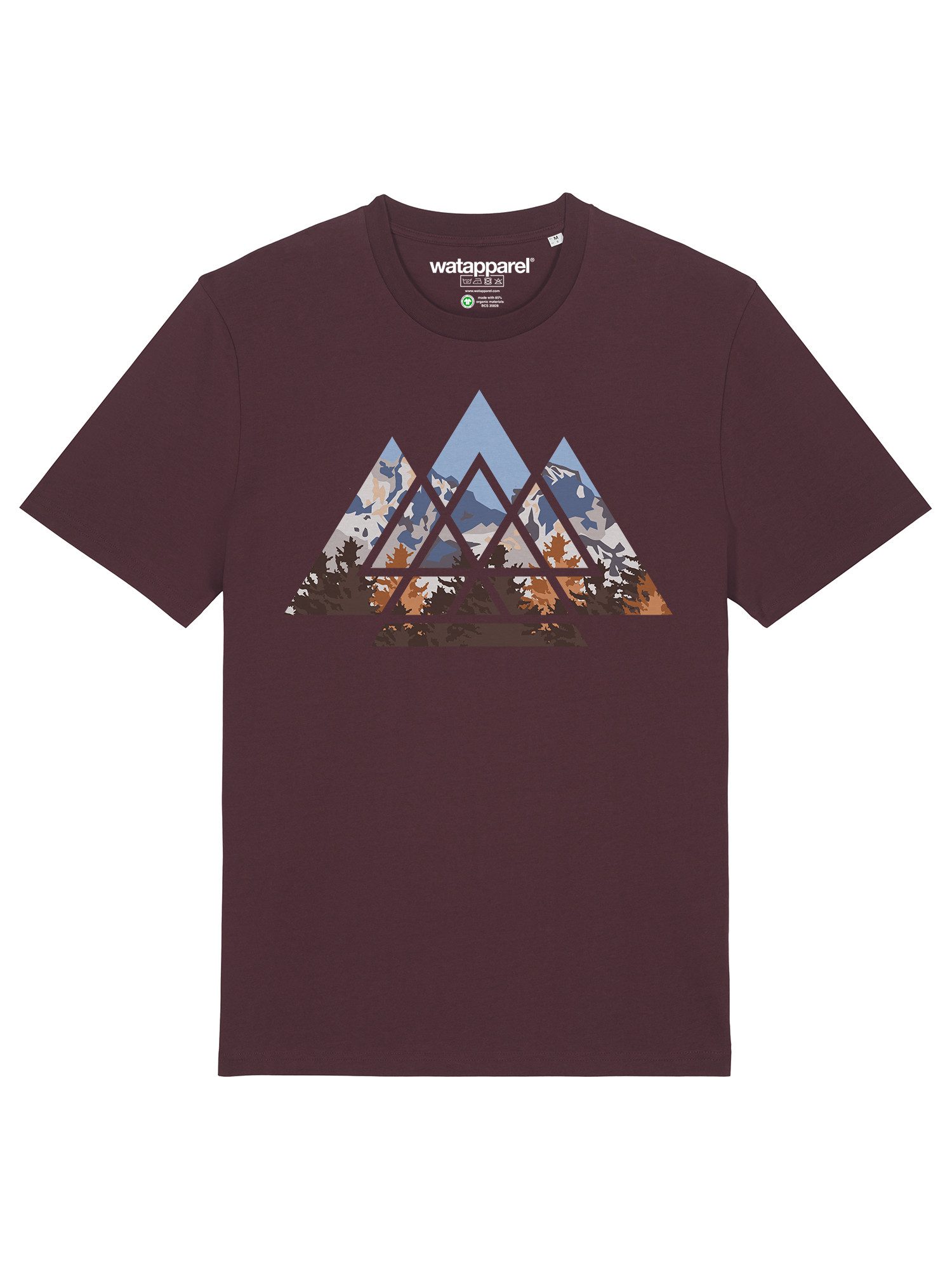 wat? Apparel T-Shirt Geometric Landscape