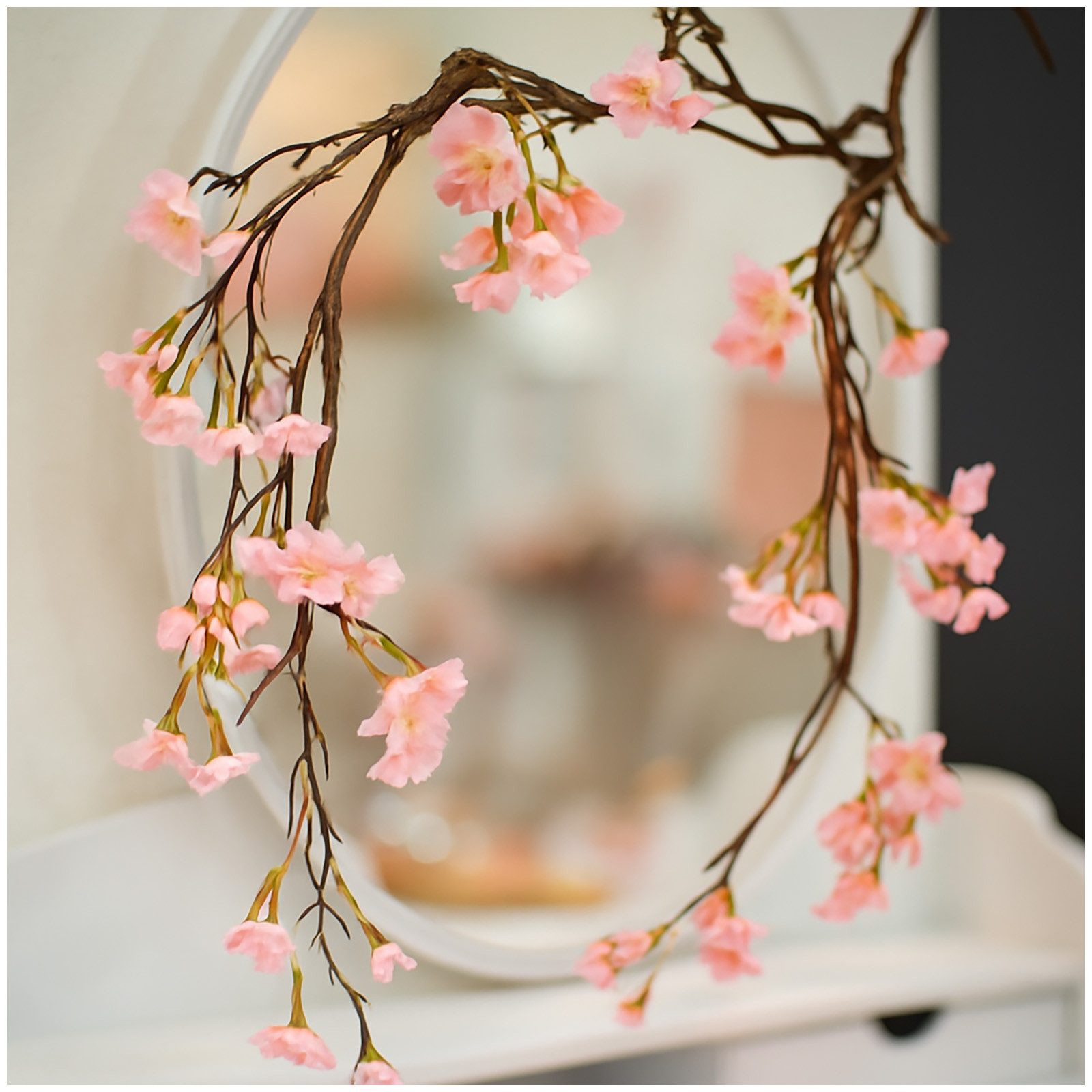 Kunstblume Blütengirlande 160 cm Kunstblume Flora unbekannt, HTI-Living, Hö günstig online kaufen