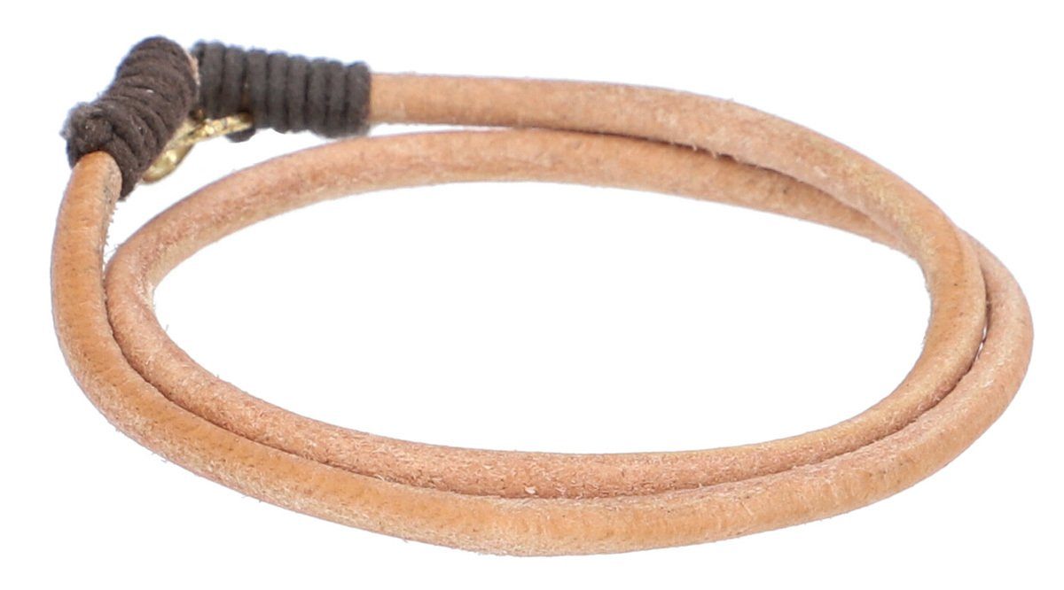 Gusti Leder Armband Gusti Leder Armband Kjell (Armband Armreif doppelt Lederschmuck Surferarmband Leder)