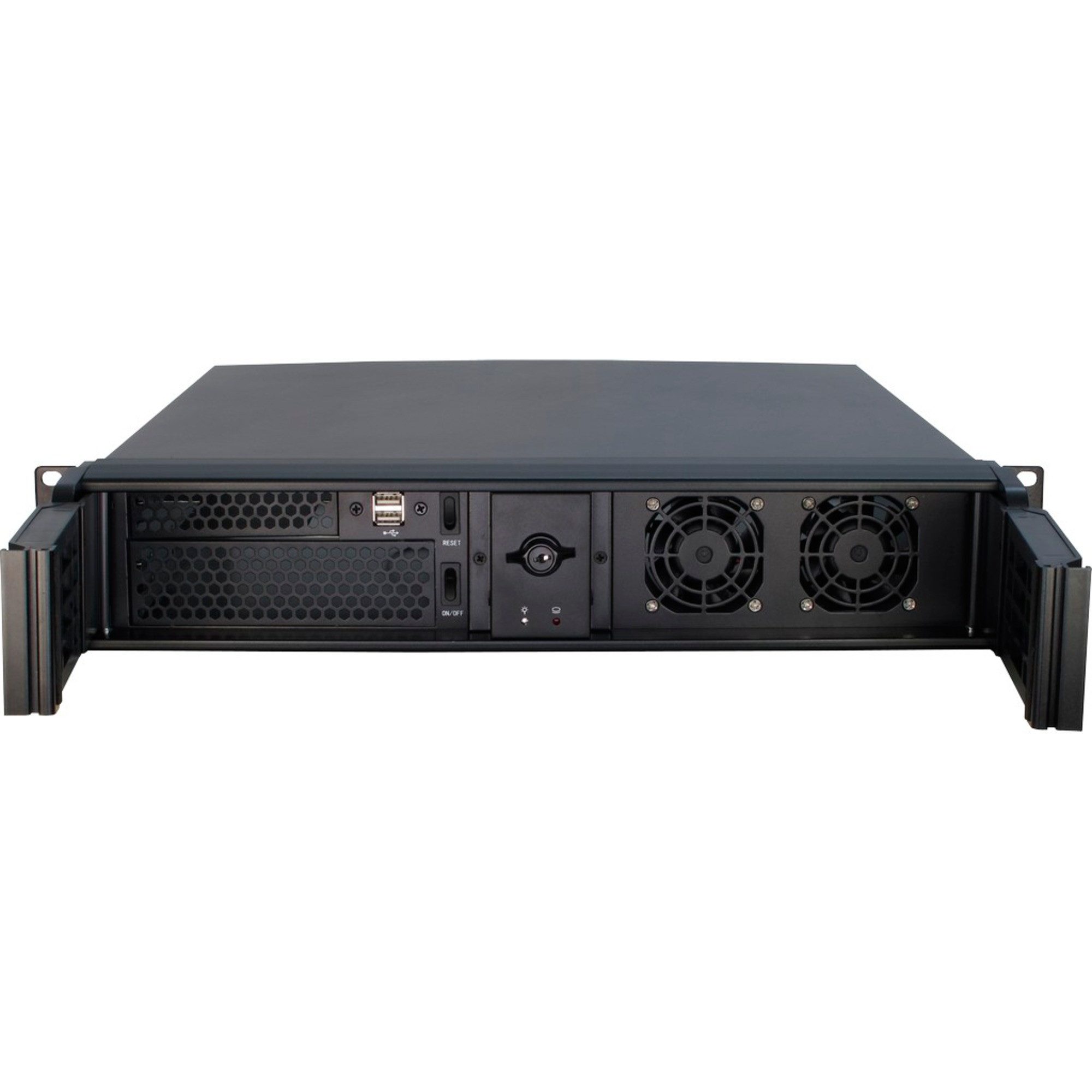 Inter-Tech PC-Gehäuse Inter-Tech 2U-2098-SK, Server-Gehäuse, (2