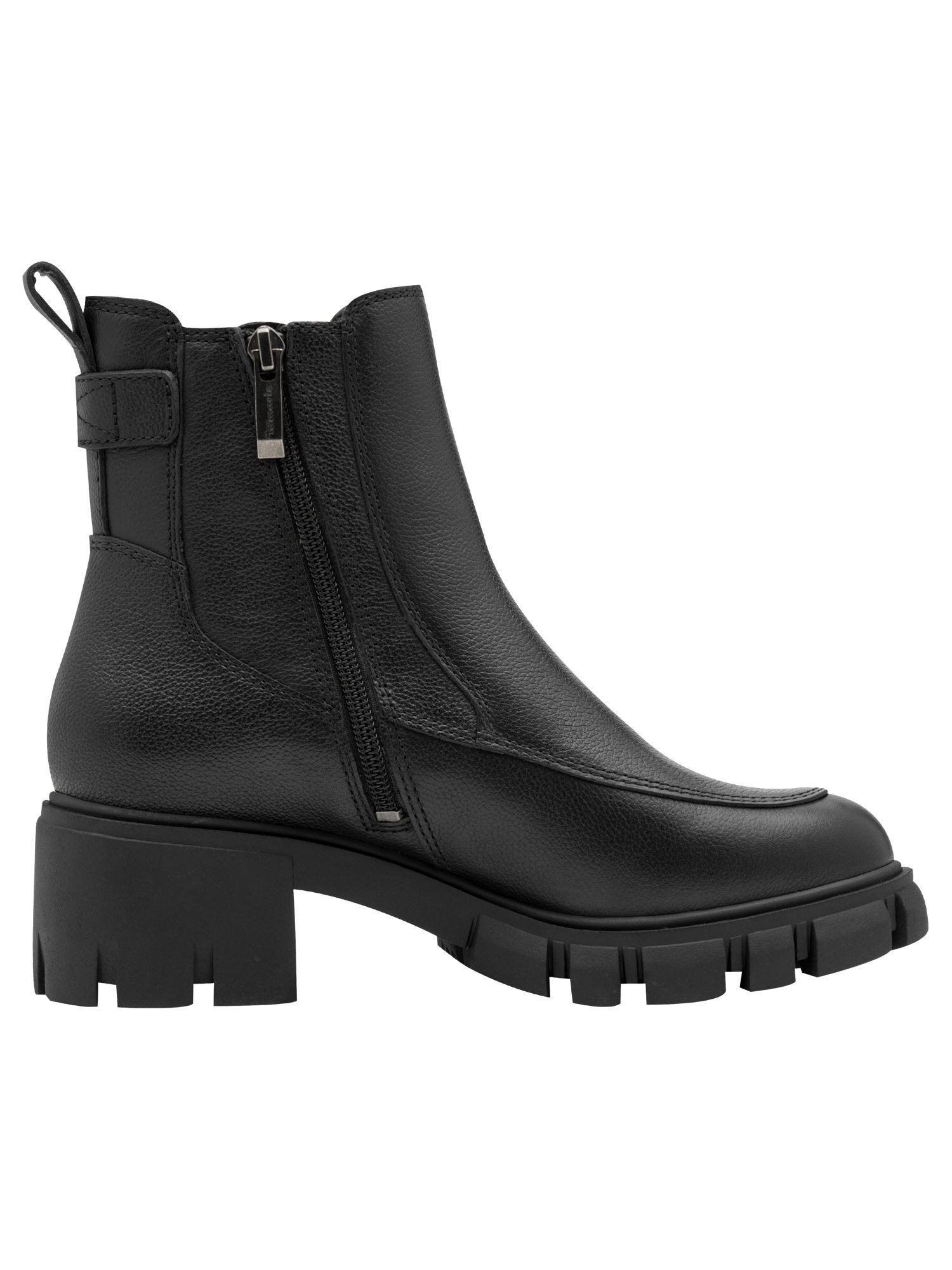 Tamaris TOUCH-IT aus Leder Blockabsatz 1-25822-45 Chelseaboots TOUCH-IT