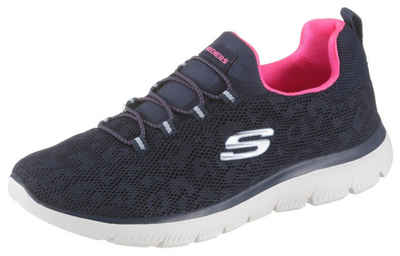 Skechers Summits Slip-On Кросівки Slipper, Freizeitschuh, Komfortschuh mit Memory Foam