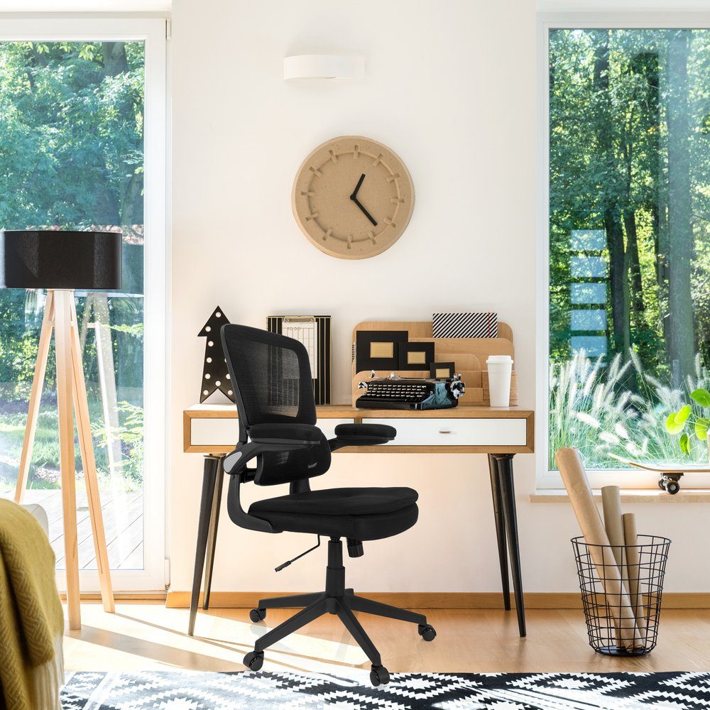 MyBuero Drehstuhl HX ergonomisch 100 RELAX Office Stoff/Netzstoff Home St), (1 Bürostuhl Schreibtischstuhl