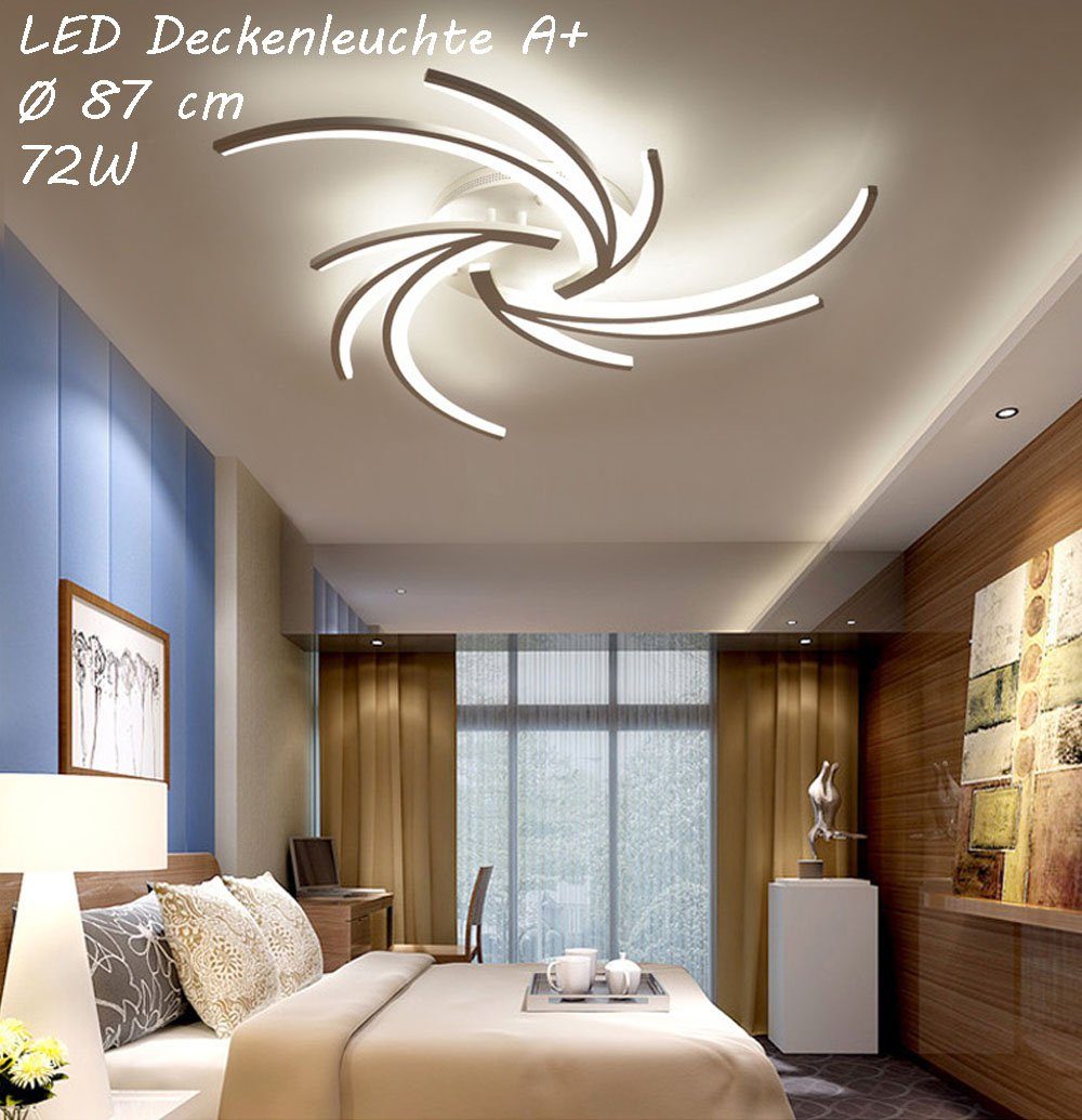 Euroton LED Deckenleuchte LED Deckenleuchte 2042 Fernbedienung Lichtfarbe e günstig online kaufen