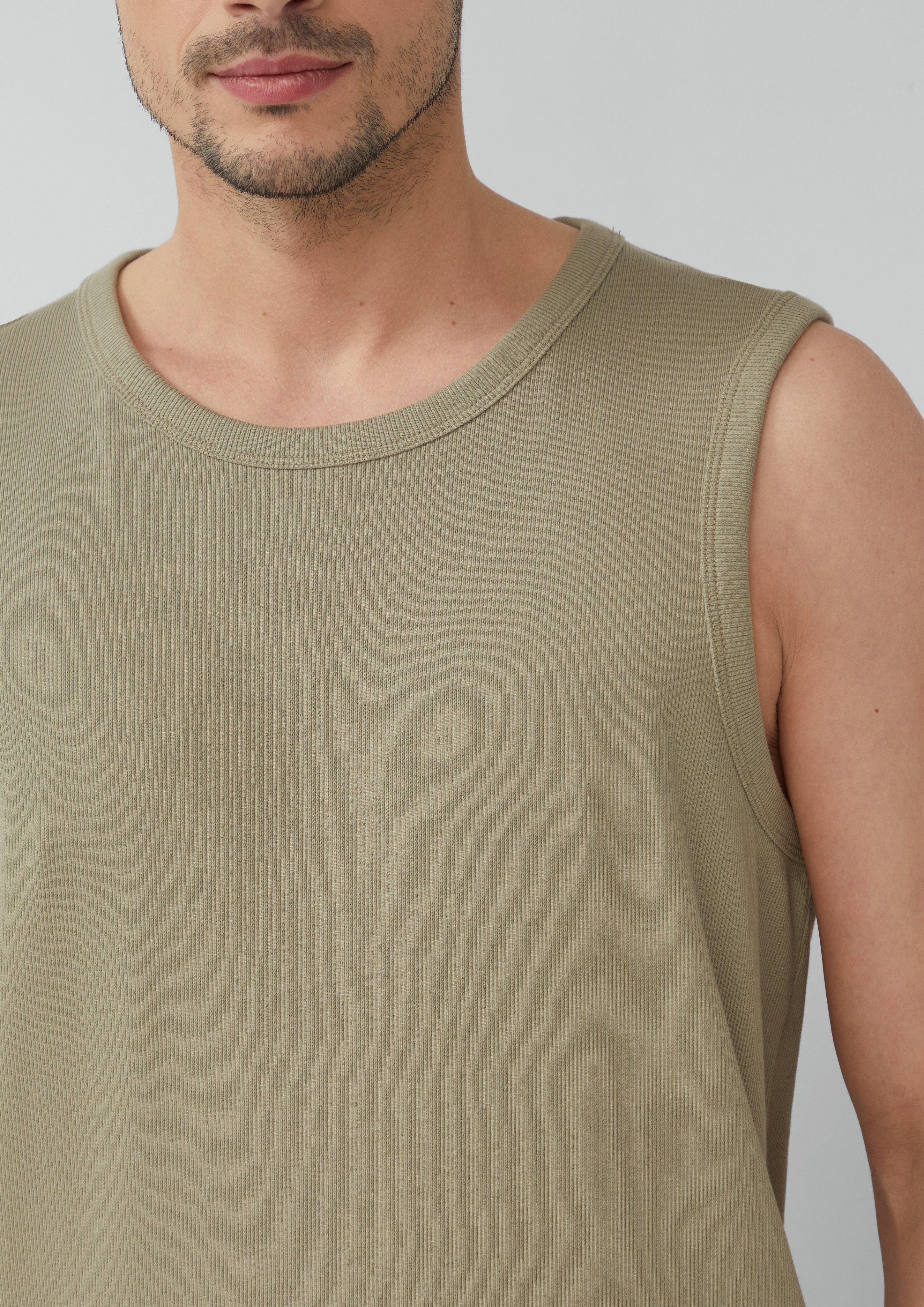 s.Oliver Shirttop Jersey-Tanktop mit Rippstruktur günstig online kaufen