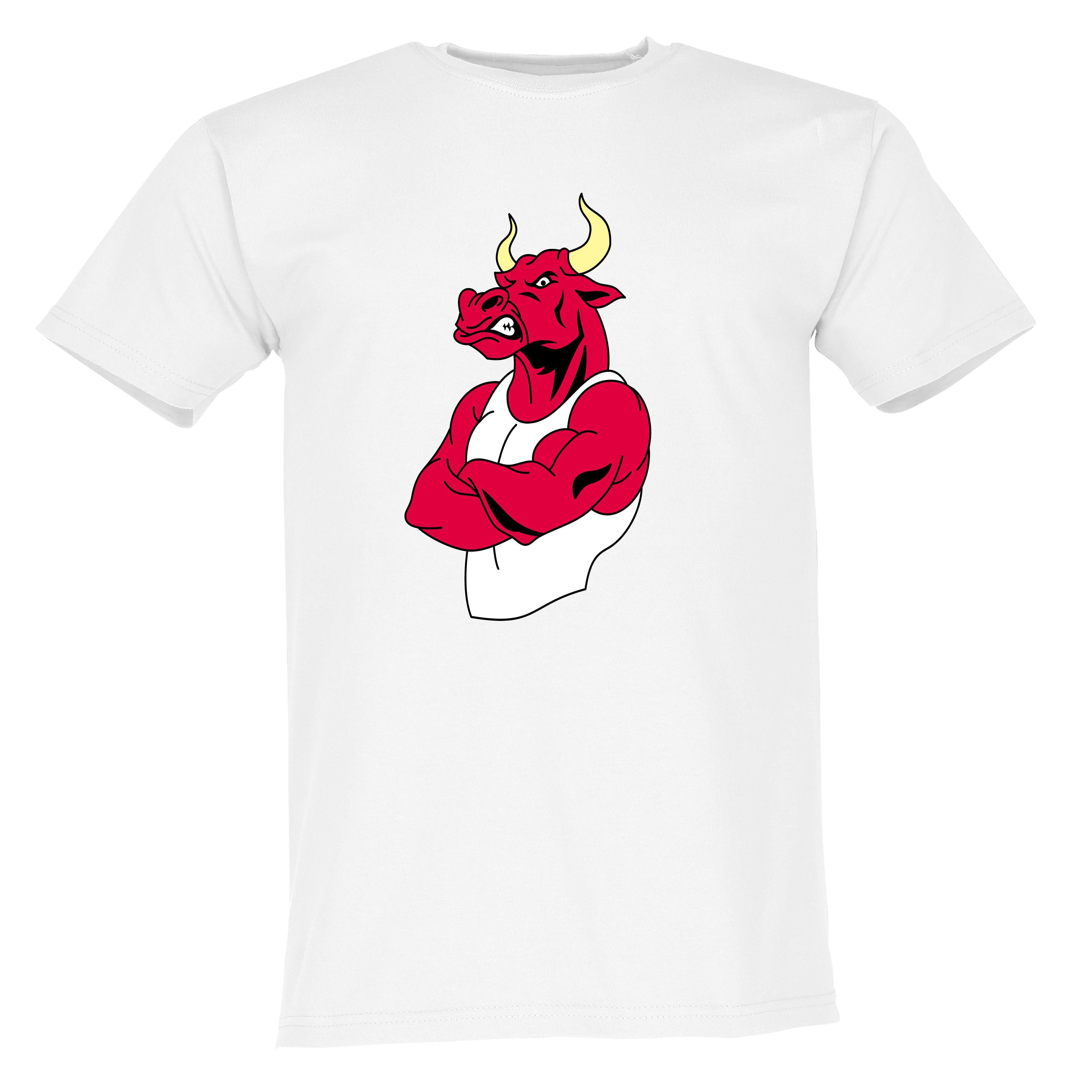 Banco T-Shirt Roter Stier mit Unterhemd günstig online kaufen