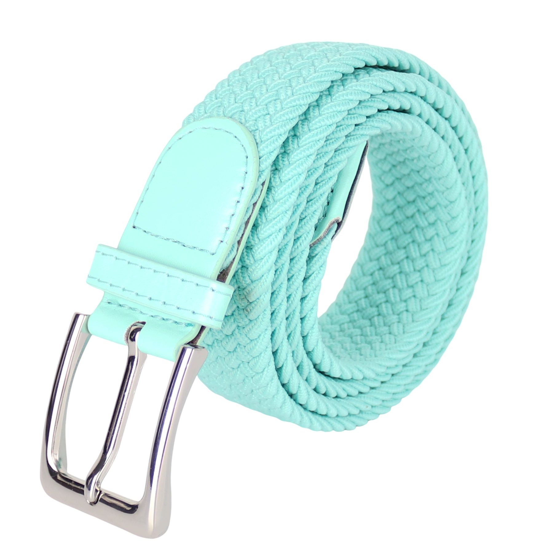 MIRROSI Flechtgürtel Elastischer Stoffgürtel Flechtgürtel für Damen und Herren (3,5CM Breit, Atemungsaktiv, Super Weich) Geflochtener Stretchgürtel Dehnbarer Gürtel UNISEX
