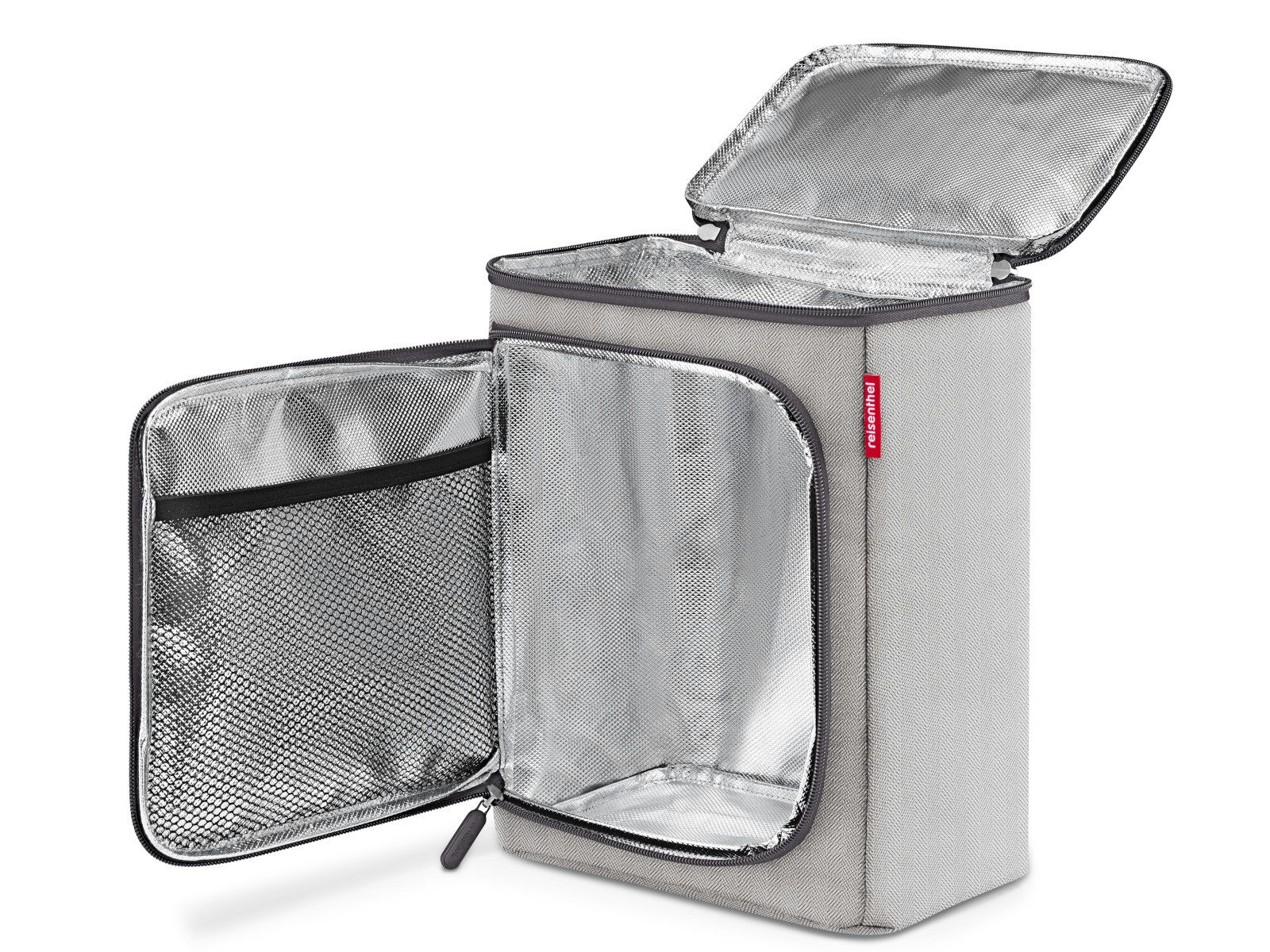 REISENTHEL® Kühltasche coolerbox herringbone grey