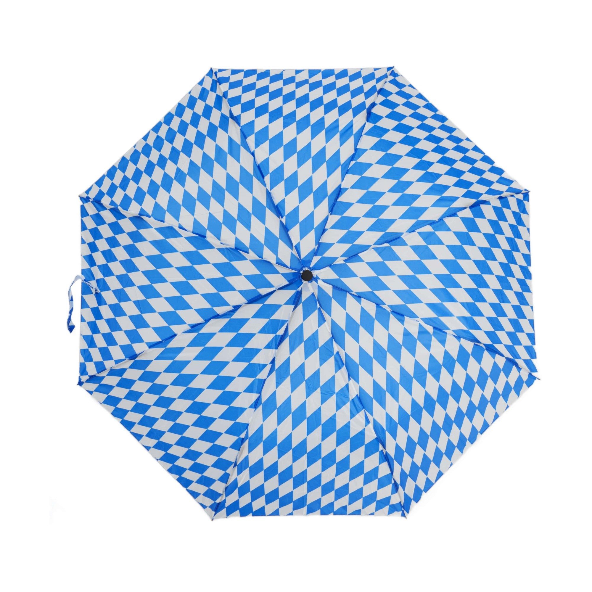Susino Taschenregenschirm mit Schutzhülle ø100 cm für Bayernfans - kompakt & stabil