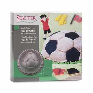 STÄDTER Backform Pepe der Fußball Ø 22 cm