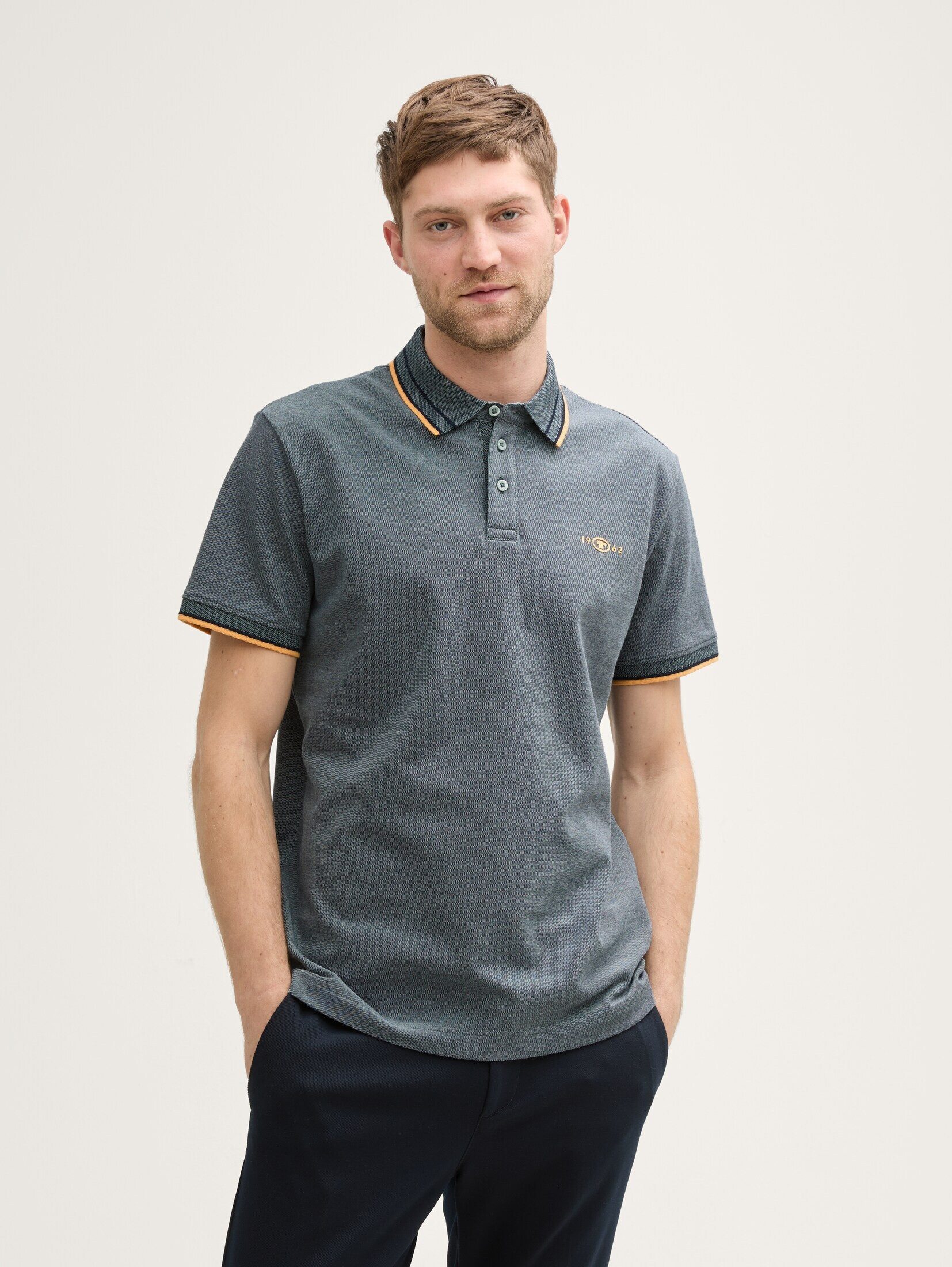 TOM TAILOR Poloshirt mit Logo Stickerei günstig online kaufen