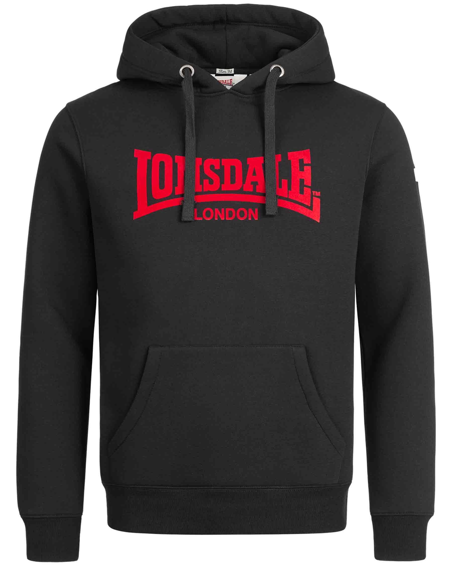 Lonsdale Kapuzensweatshirt Lonsdale Slimfit Kapuzensweatshirt Hooded One Tone
