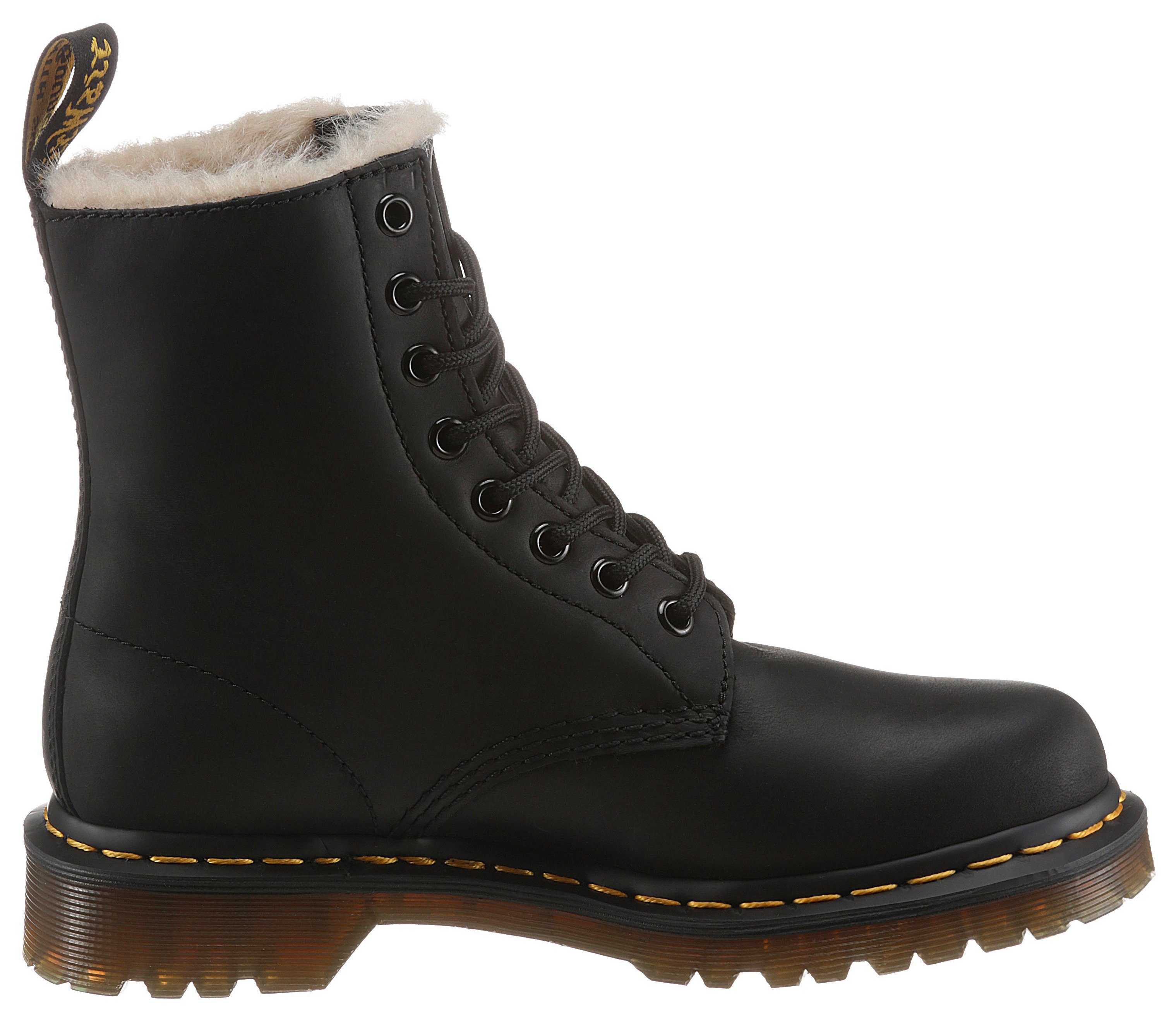 DR. MARTENS 1460 Serena Schnürboots Chunky Boots, Plateau Schuh, Boots mit Warmfutterausstattung – Bild 5 von 5