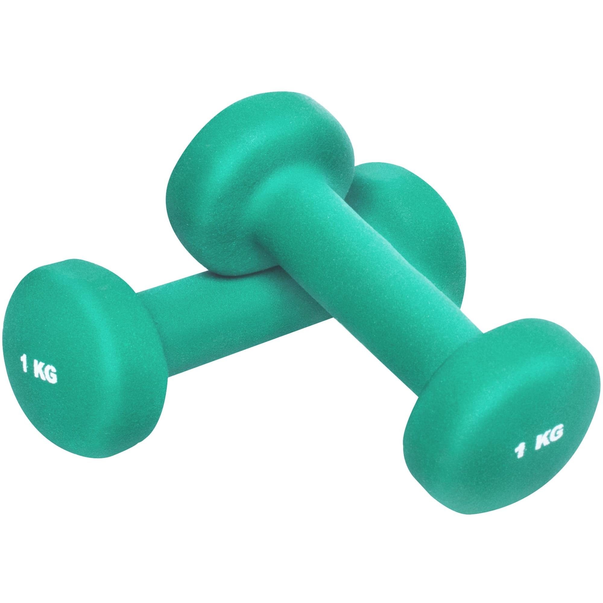 Kurzhantel Neopren Kurzhanteln - 2er Set oder Komplettset, Dumbbells Rutschfest
