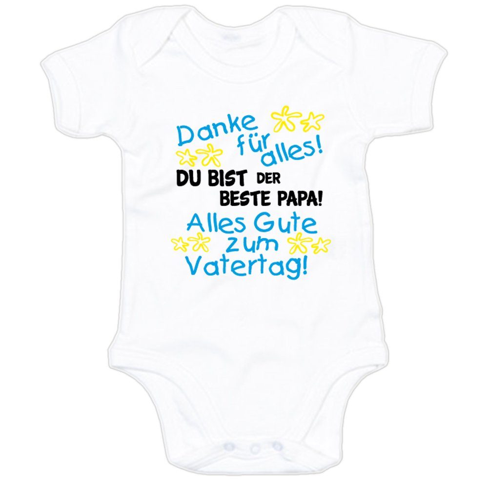 Kurzarmbody Danke für alles! Du bist der beste Papa! Alles Gute zum Vatertag!