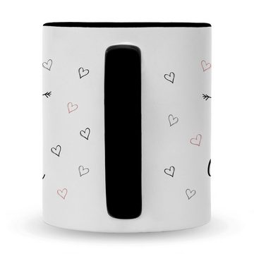 GRAVURZEILE Tasse GRAVURZEILE Tasse mit Spruch - Nimm dir Zeit - Motivierendes Geschenk für Kinder Freunde & Familie - Geschenk für Frauen Männer - Geschenk für Sie & Ihn - Kaffeetasse