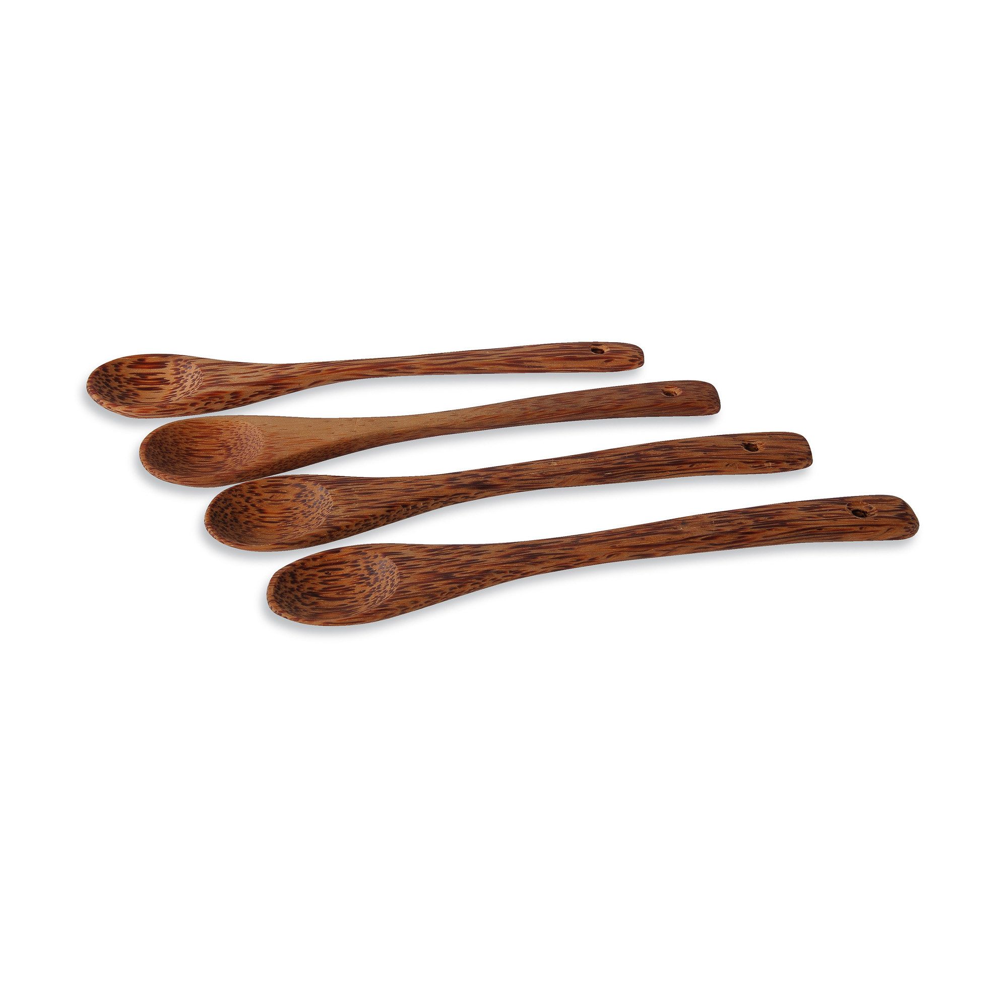 TATONKA® Besteck-Set Spoon Set (4 pcs) Löffel aus Kokosnussholz, Kokos