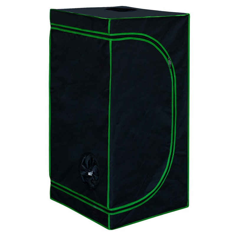 Kingpower Gewächshaus Grow Box Gewächshaus Zuchtzelt Growschrank Zuchtschrank 100x100x200 cm