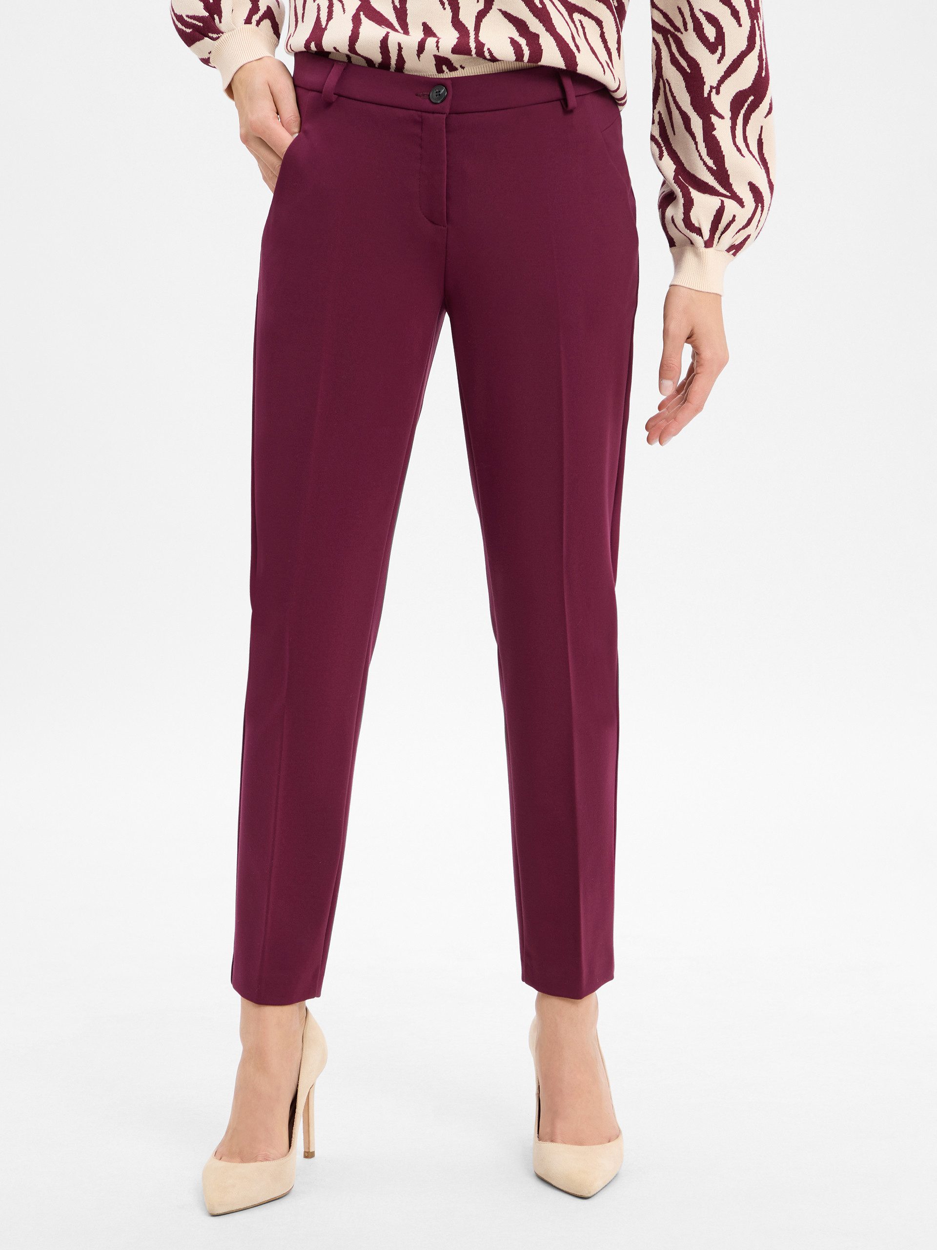 Brax Bundfaltenhose Maron S günstig online kaufen