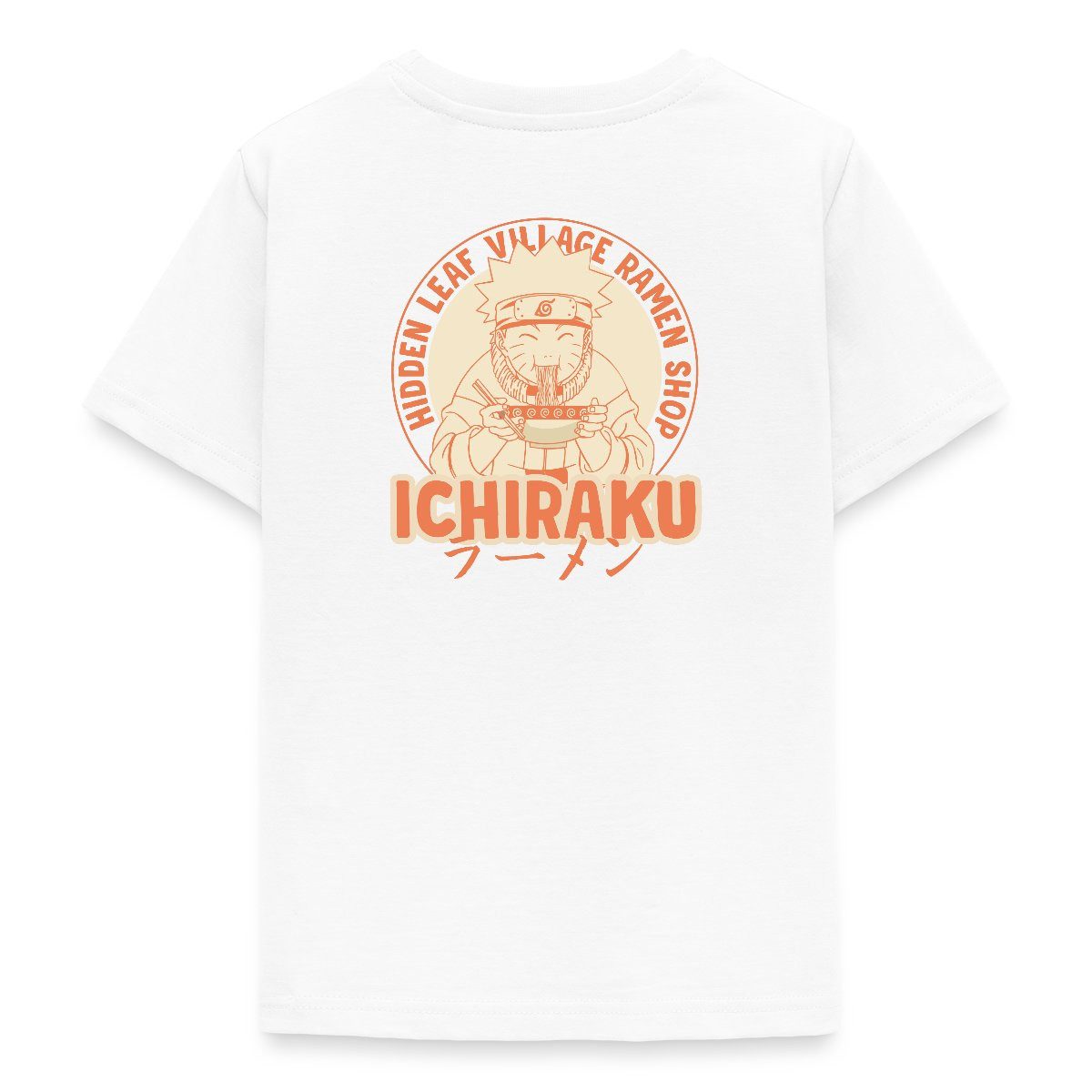 Spreadshirt T-Shirt Naruto Ichiraku Hidden Leaf Village Ramen Logo Teenager T-Shirt (1-tlg)