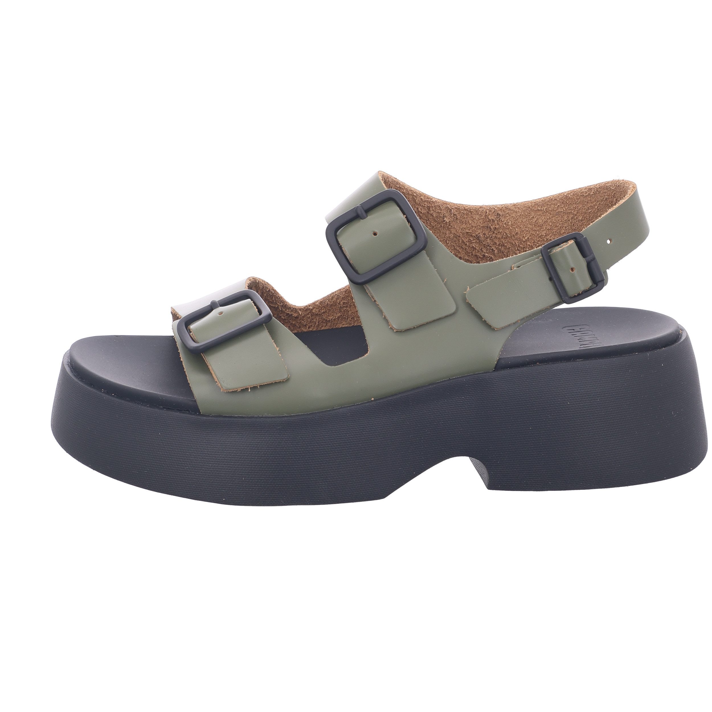 Camper Camper - Plateau - oliv kombi Sandale