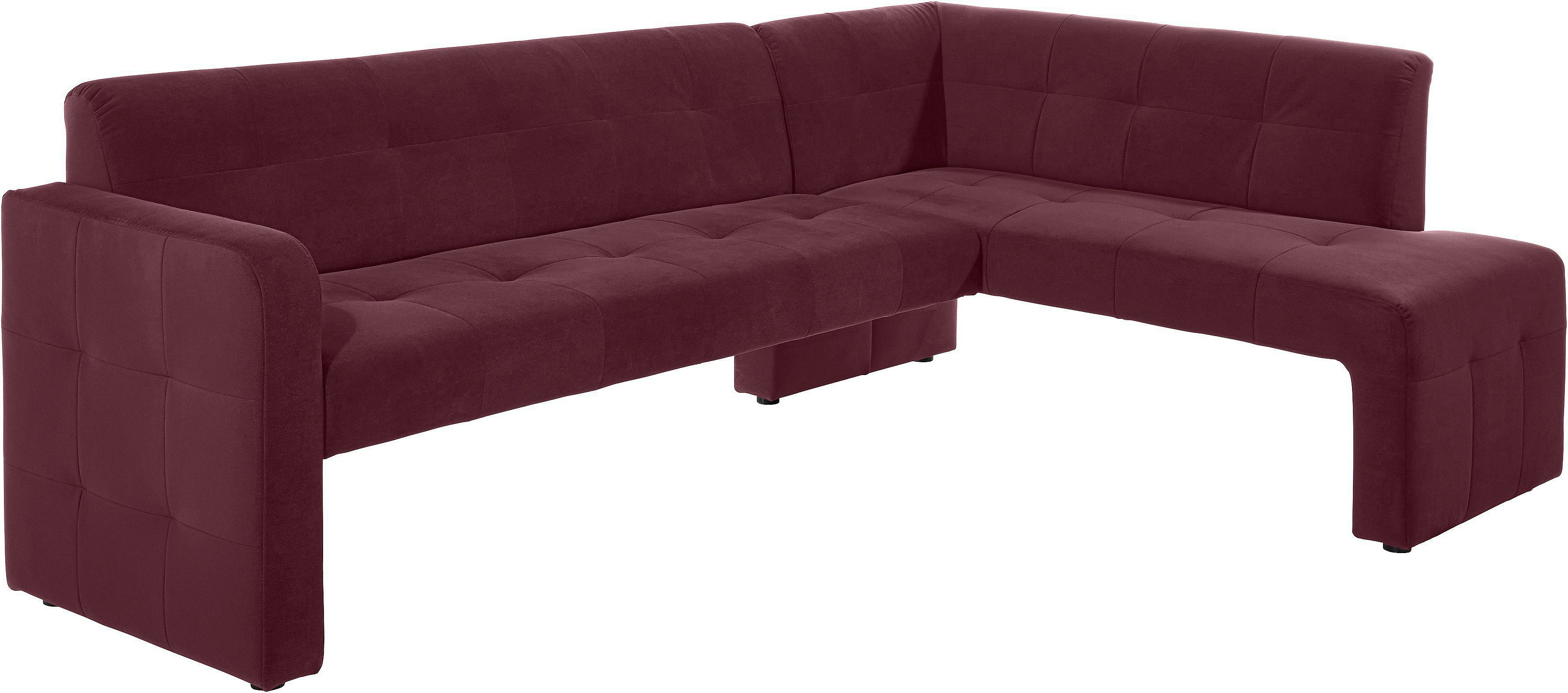 exxpo - sofa fashion Essbank Barista, bequem und elegant, hohe Bodenfreiheit, Eckbank Barista bequem und elegant, hochwertige Detailverarbeitung