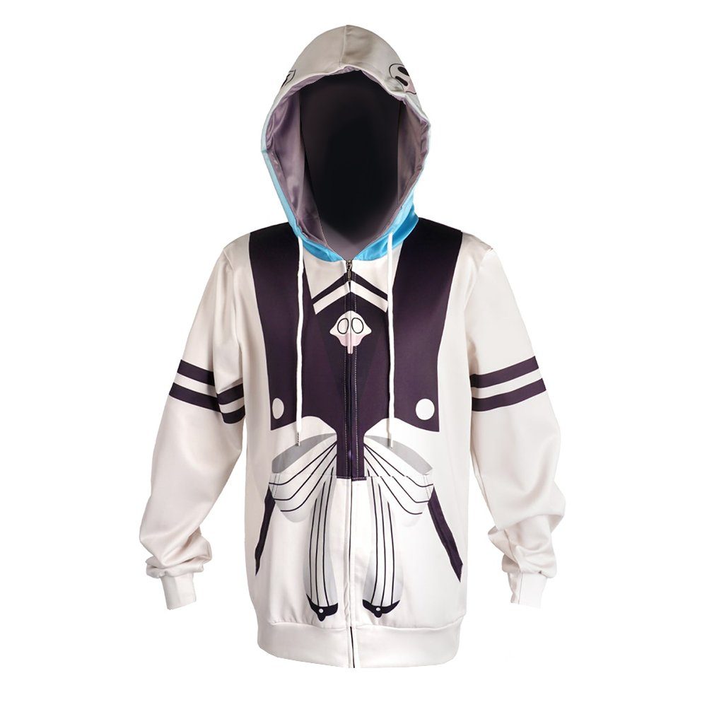 GalaxyCat Hoodie Nene Yashiro Zip Hoodie mit Kapuze, Pullover für Mein Schulgeist (1-tlg) Sweatjacke im Nene Yashiro Design