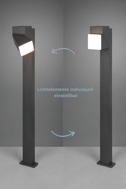 lightling LED Gartenleuchte Alva, LED fest integriert, warmweiß, individuell einstellbar, moderne Außenlampe