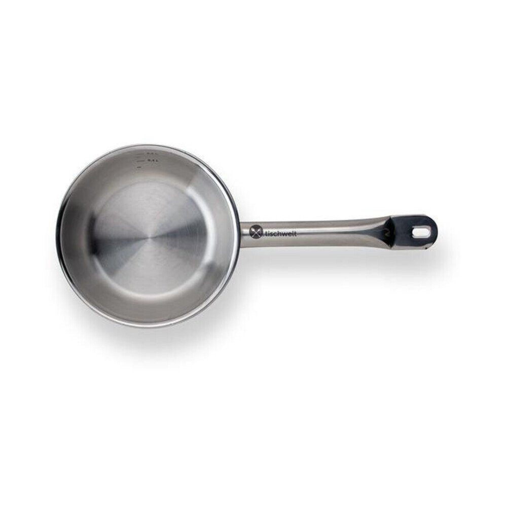 tischwelt Sauteuse Sauteuse 16 cm Cook Love, Aluminium, Edelstahl 18-10