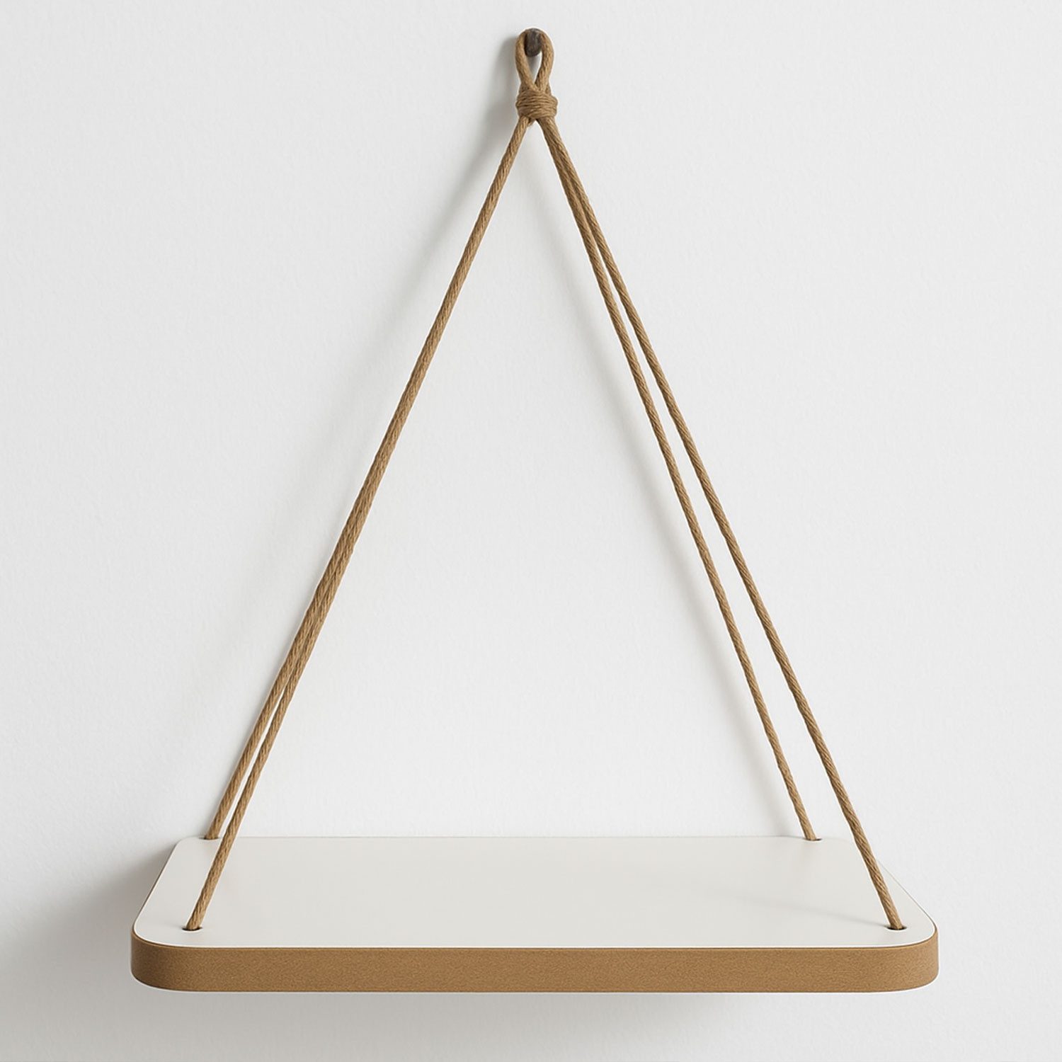 Jungengel Deko-Wandregal Vintage Hängeregal Jute Wandregal Hängeaufbewahrun günstig online kaufen