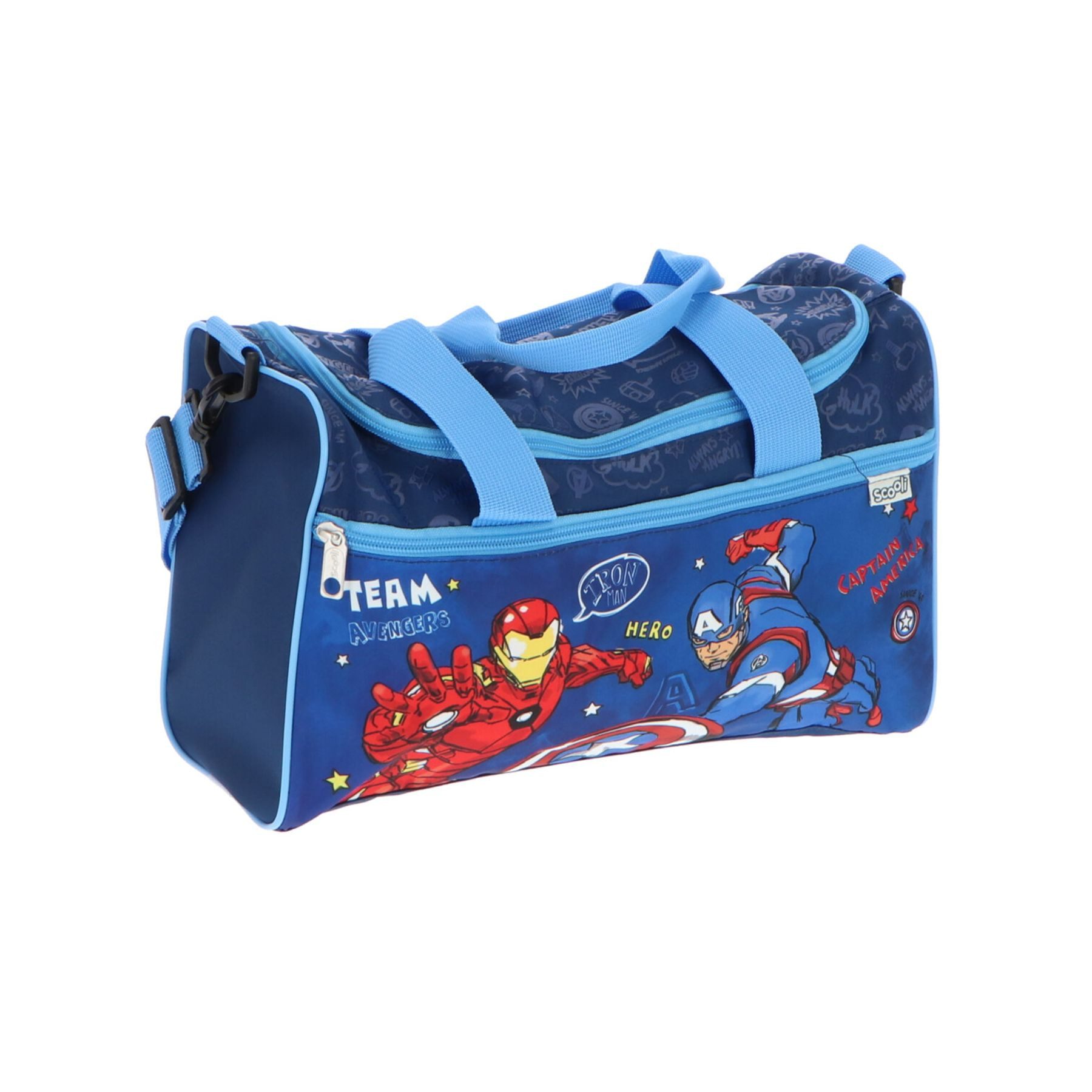MARVEL Sporttasche Avengers Sporttasche für Kinder ab drei Jahren 35 × 16 × 23 cm