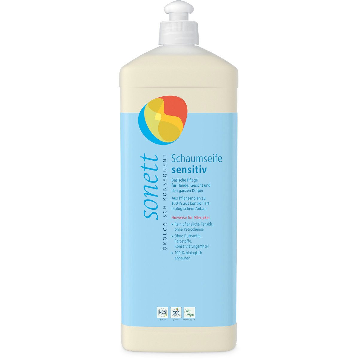 Handseife Sonett Schaumseife sensitiv 1 Liter