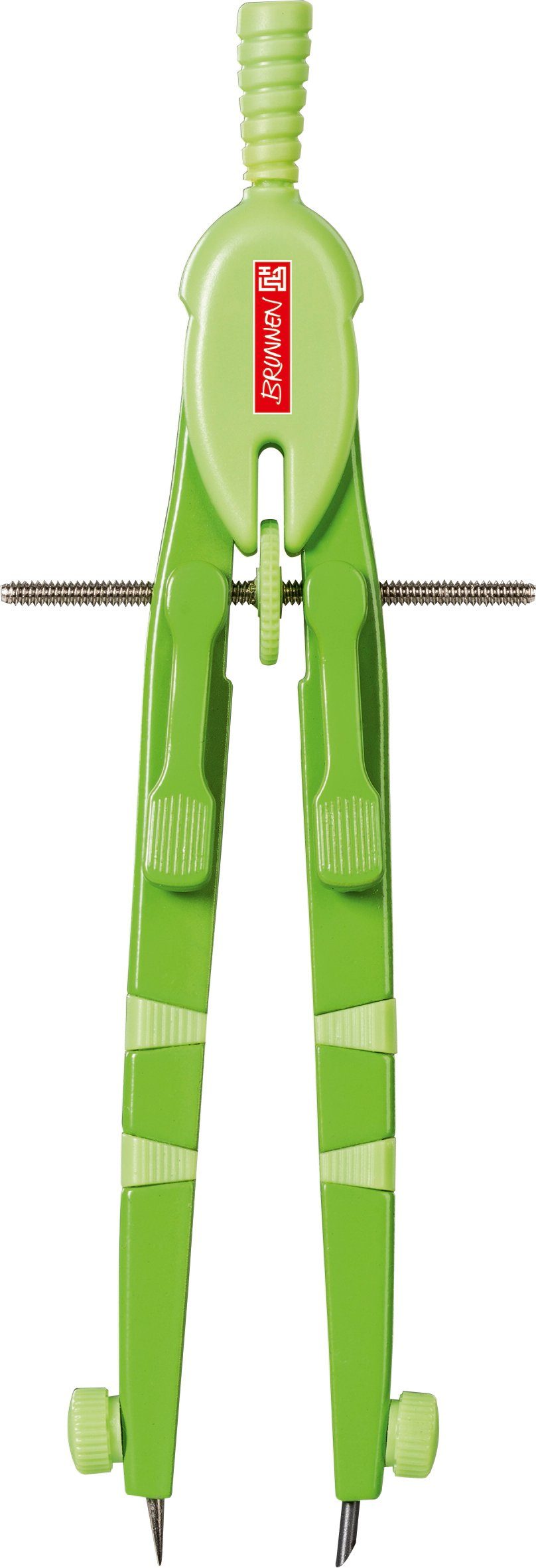 BRUNNEN Zirkel Schnellverstellzirkel Peak 4 Colour Code Länge: 170 mm kiwi