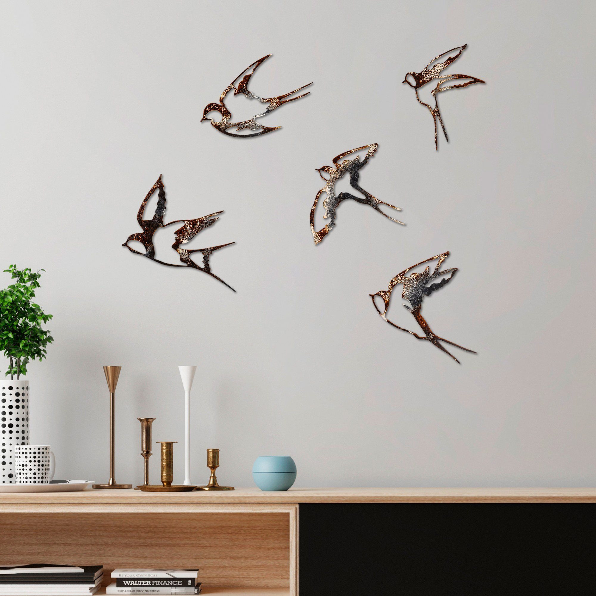 Wallity Wanddekoobjekt 100% METAL (Thickness: 1,5 günstig online kaufen