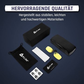 KLIM Brille OTG, Blaulichtfilter Brille für PC Arbeiten