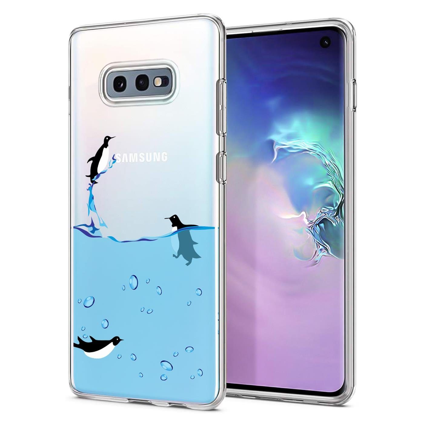CoolGadget Handyhülle Handy Case Silikon Motiv Series für Samsung