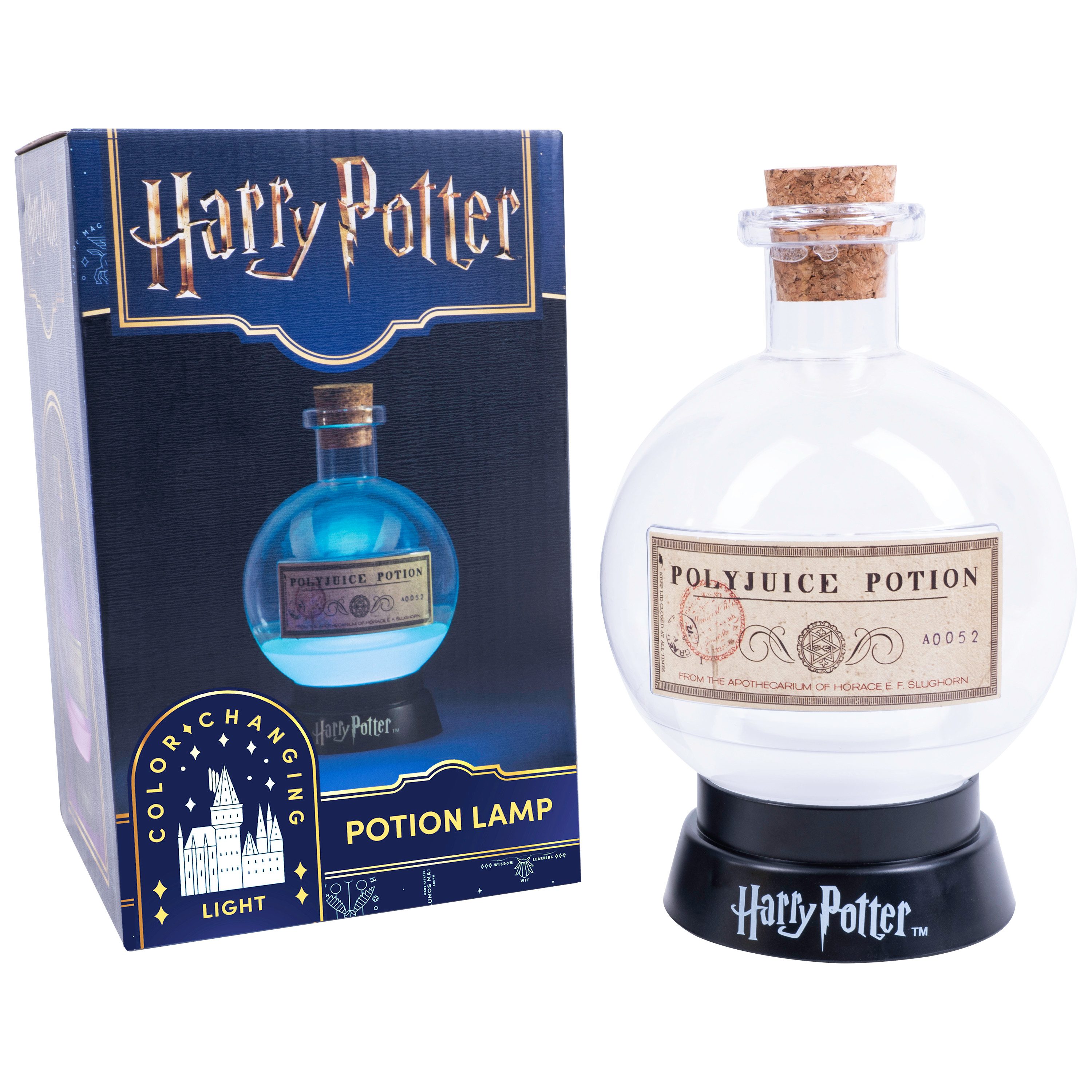 Fizz creations LED Dekolicht Harry Potter Zaubertrank Dekolampe mit Farbwechseln, LED fest integriert, Farbwechsler, Farbwechsel