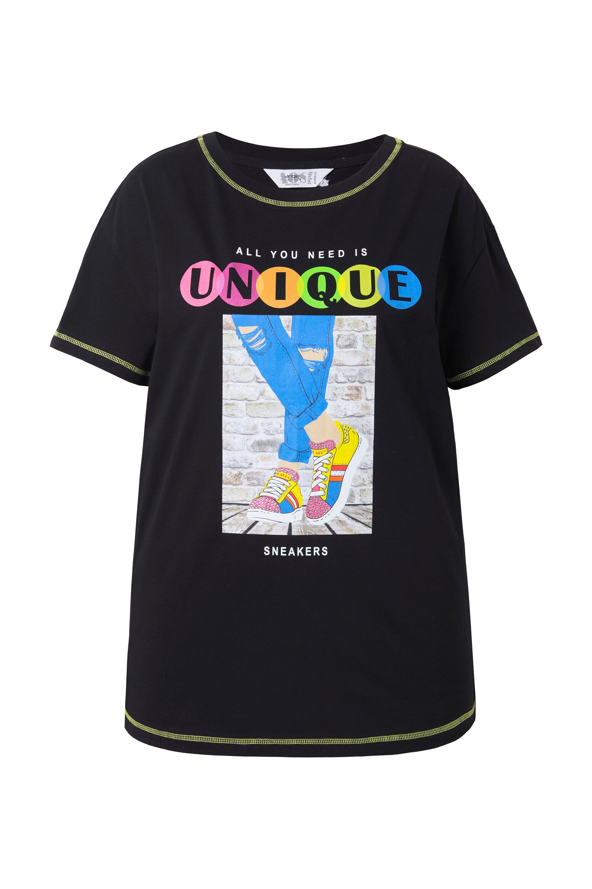 Angel of Style T-Shirt T-Shirt Boxy Fit Sneaker-Motiv günstig online kaufen