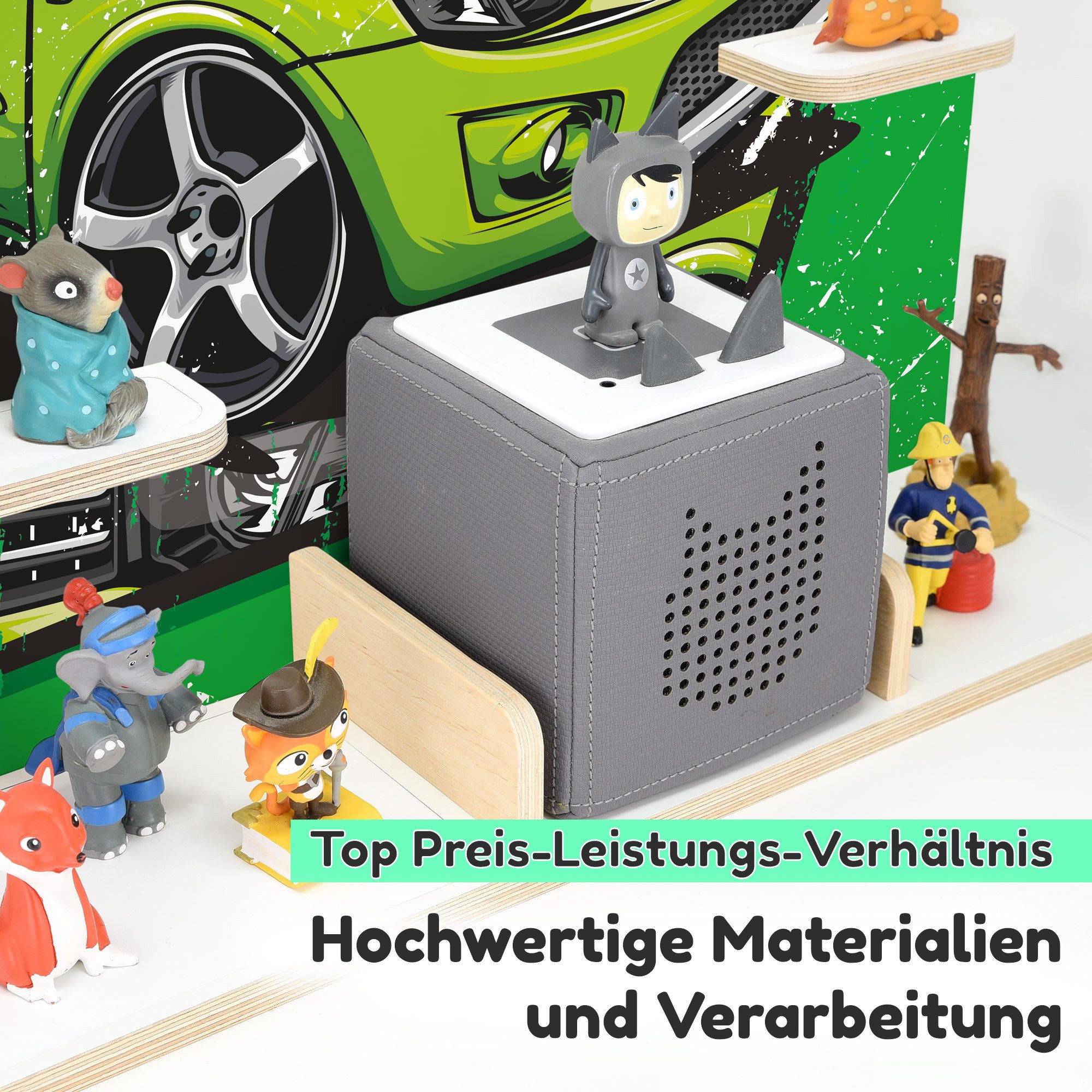 stadtecken Kinderregal geeignet für Toniebox und günstig online kaufen