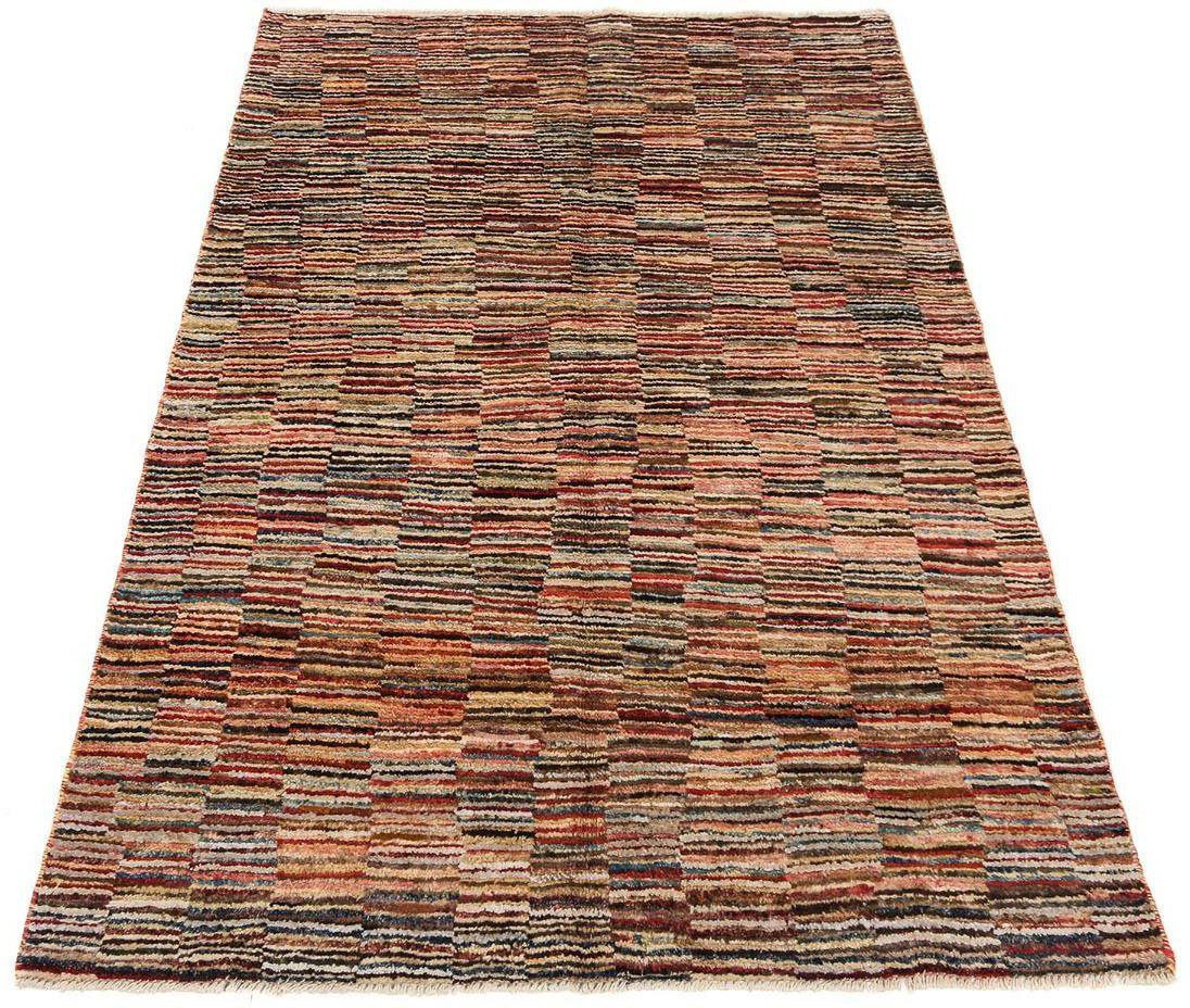 Wollteppich Streifen Multicolore 175 x 118 cm, morgenland, rechteckig, Höhe: 8 mm, Handgeknüpft