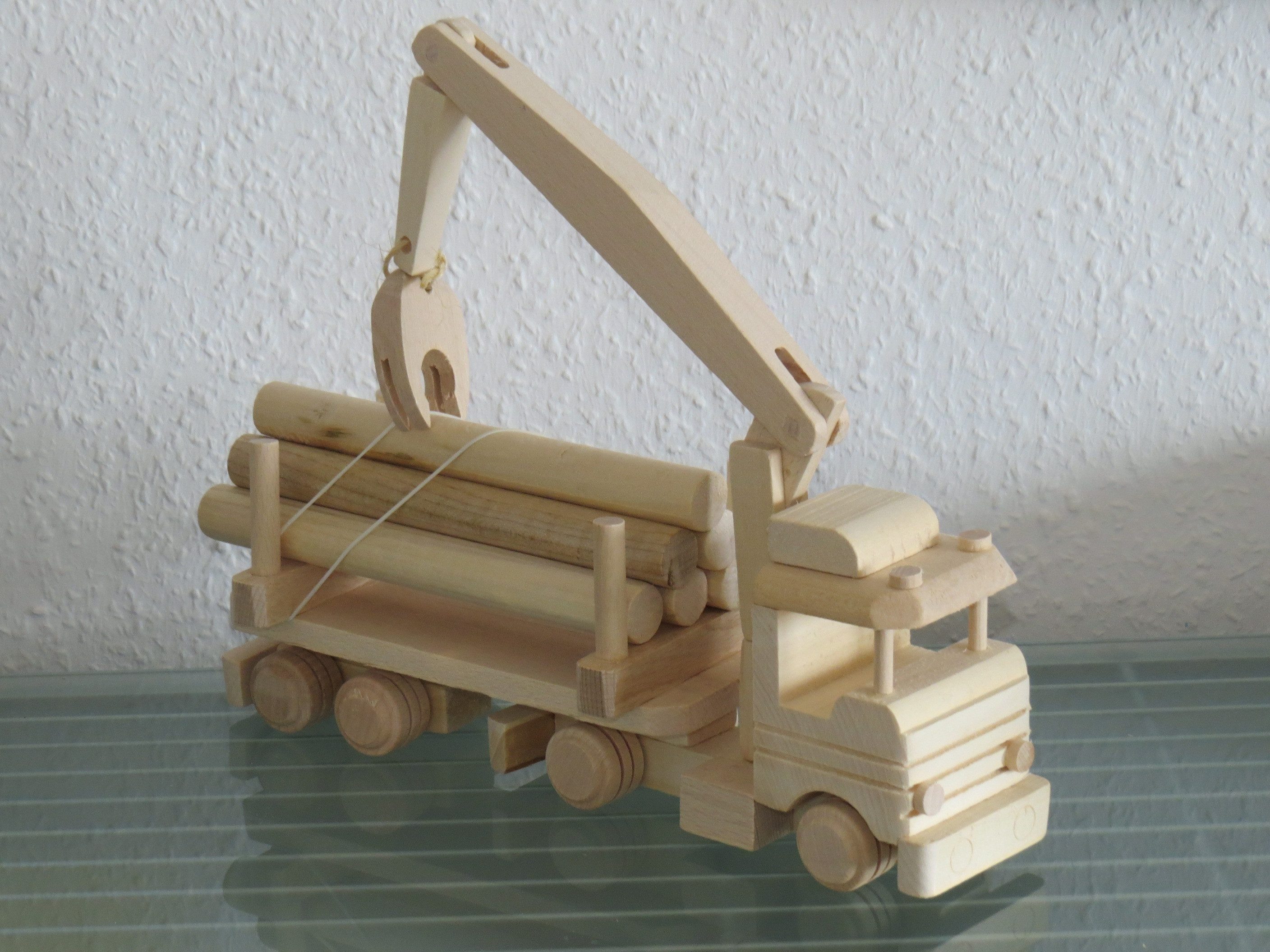 Holzprodukte Spielzeug-LKW LKW Holztransport Laster Lastwagen Truck Modell Holz