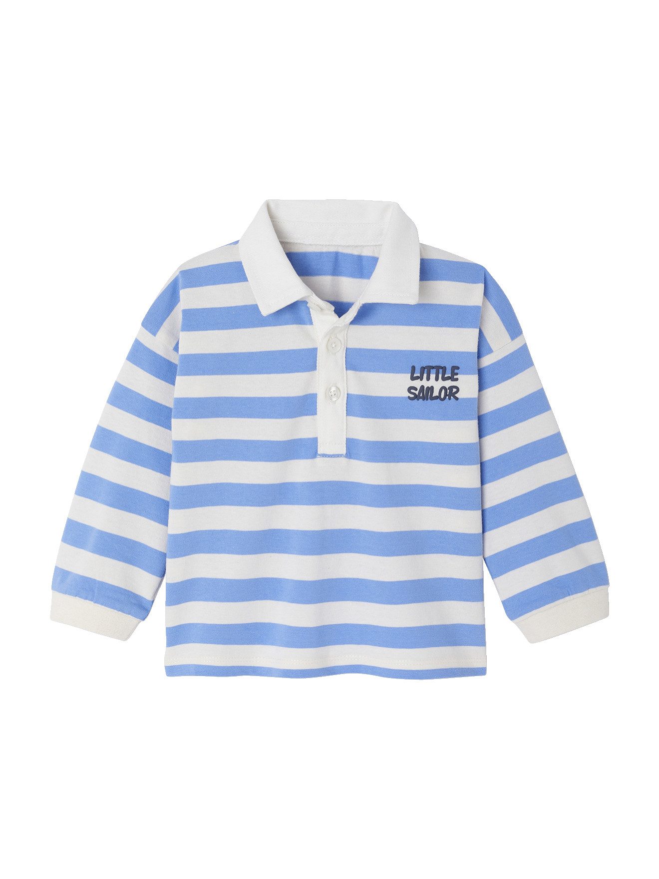 Langarm-Poloshirt