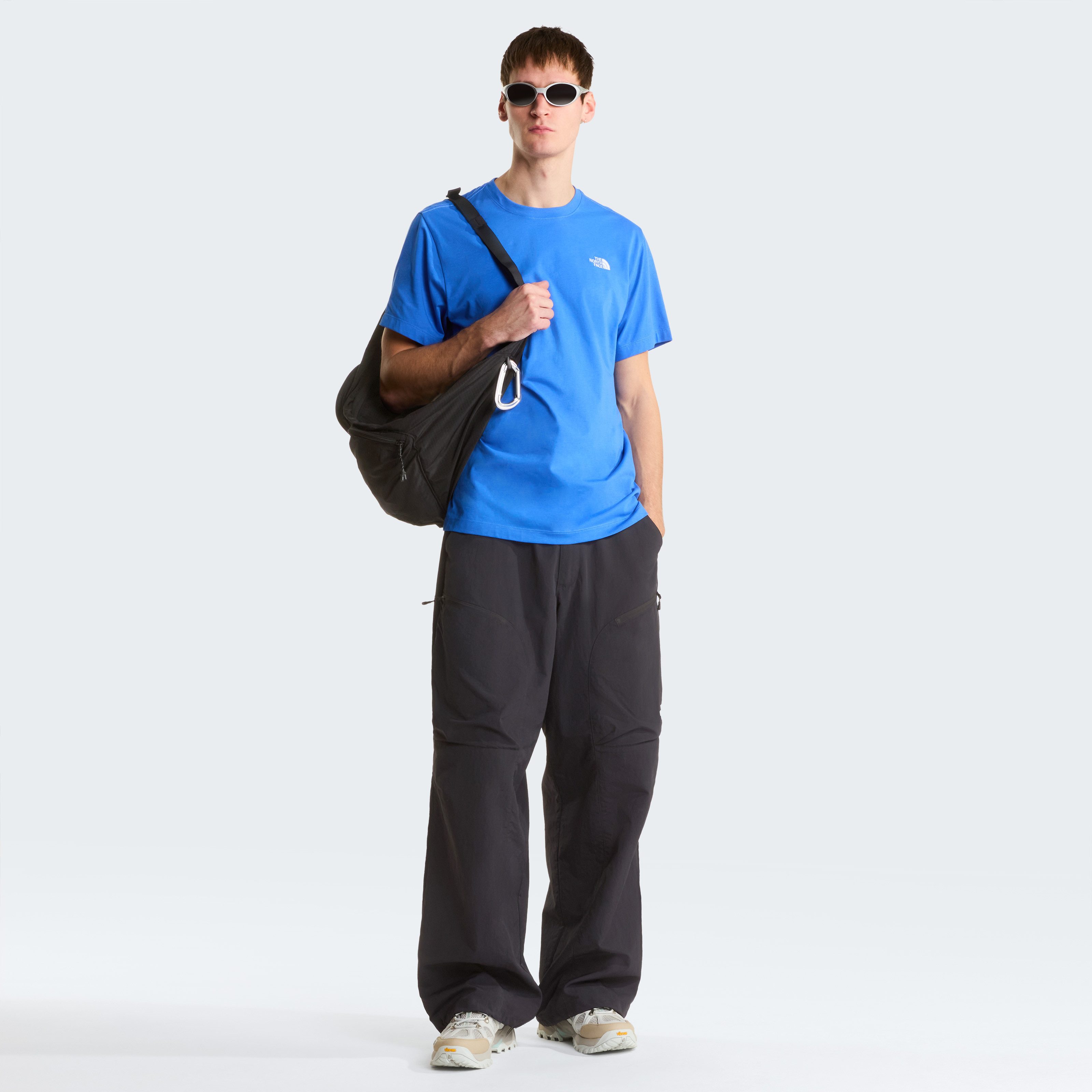 The North Face T-Shirt M EVOLUTION SIMPLE DOME REGULAR SHORT SL normale Passform, Kurzarm, für den Alltag, aus Baumwolle