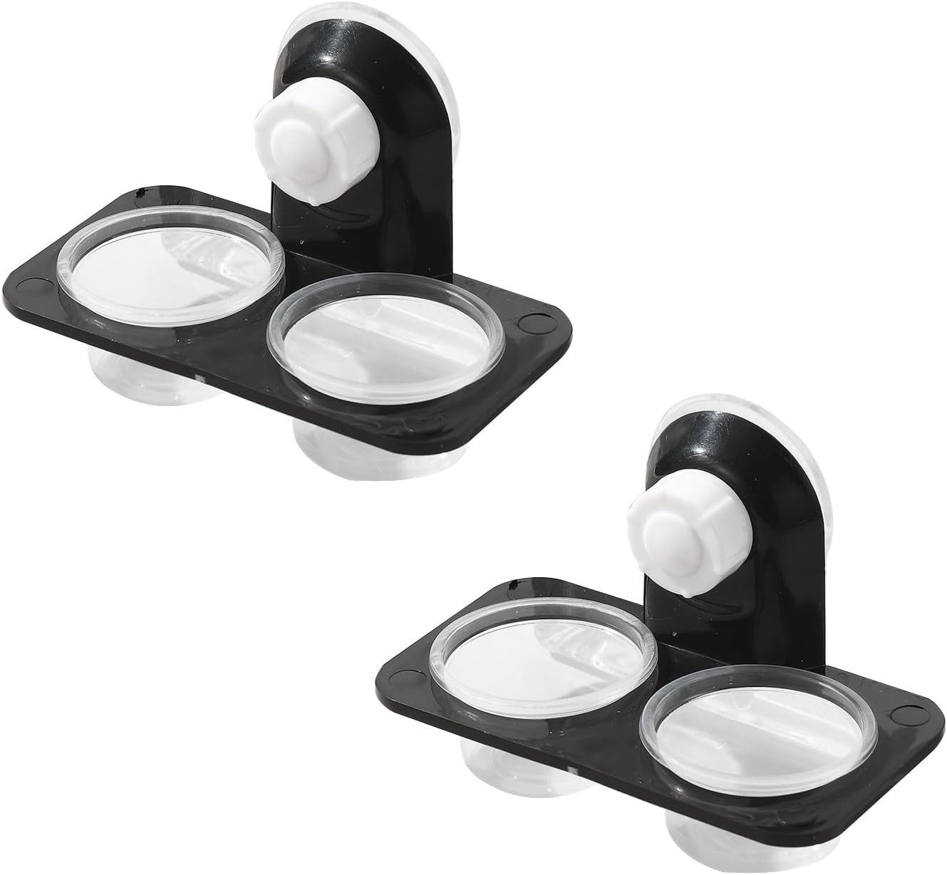 FELIXLEO Futterbehälter 2er Set Reptile Feeder Futternapf Saugnapf für Geckos Leguan, (1-tlg)