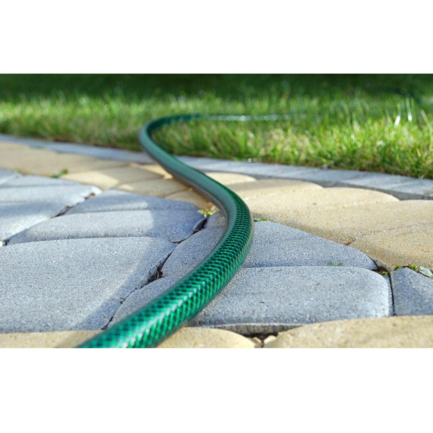 Cellfast Gartenschlauch Economic Gartenschlauch 5/8'', mit kreuzgeflochtenem Polyestergewebe