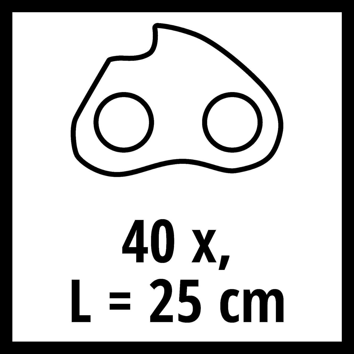 Einhell Ersatzkette, für Akku-Kettensäge »GE-LC 18 Li«, 25 cm Länge, 3/8"