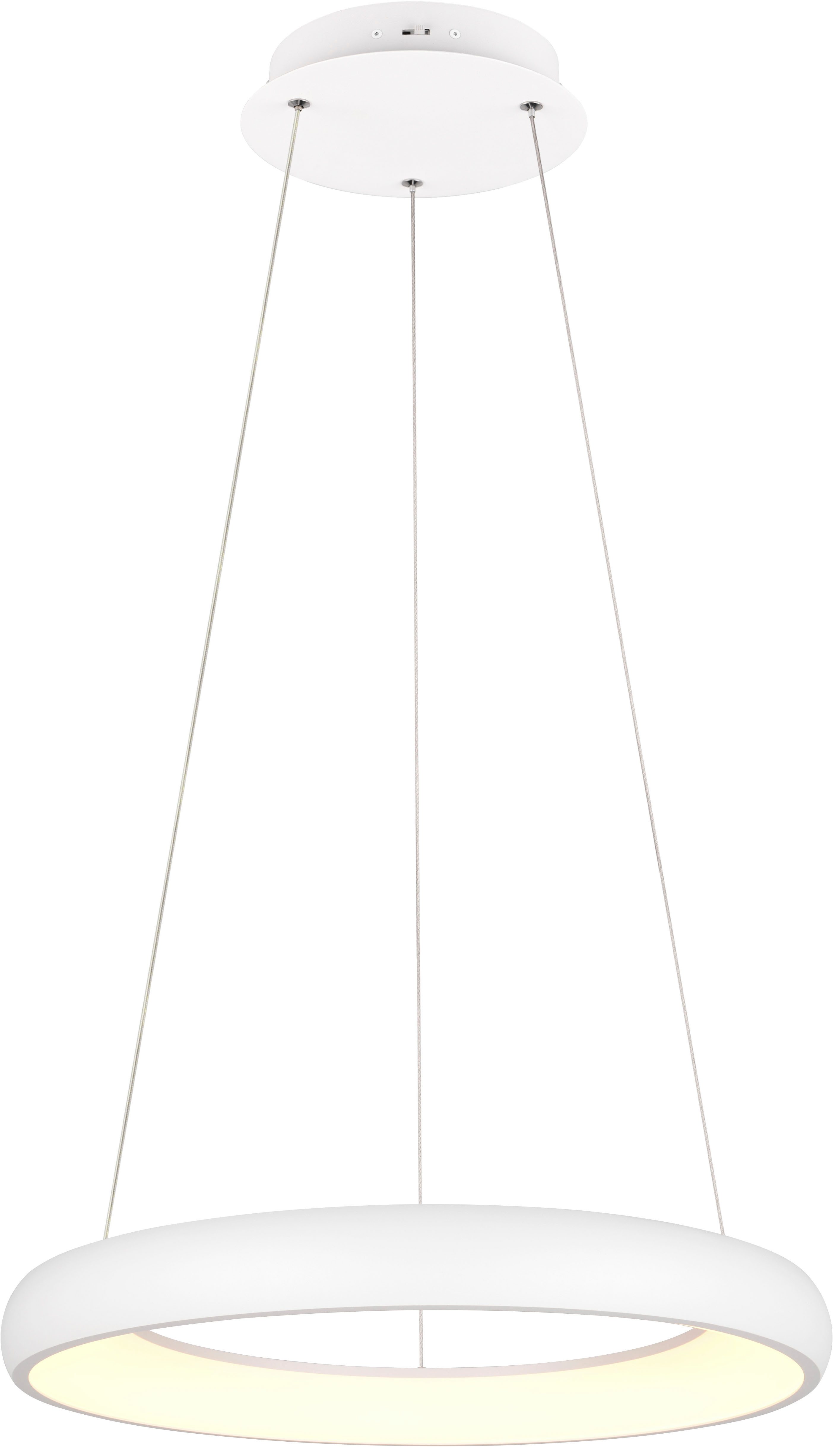 TRIO Leuchten LED Pendelleuchte CARDONA, LED Ring Hängeleuchte, 4400 Lumen günstig online kaufen